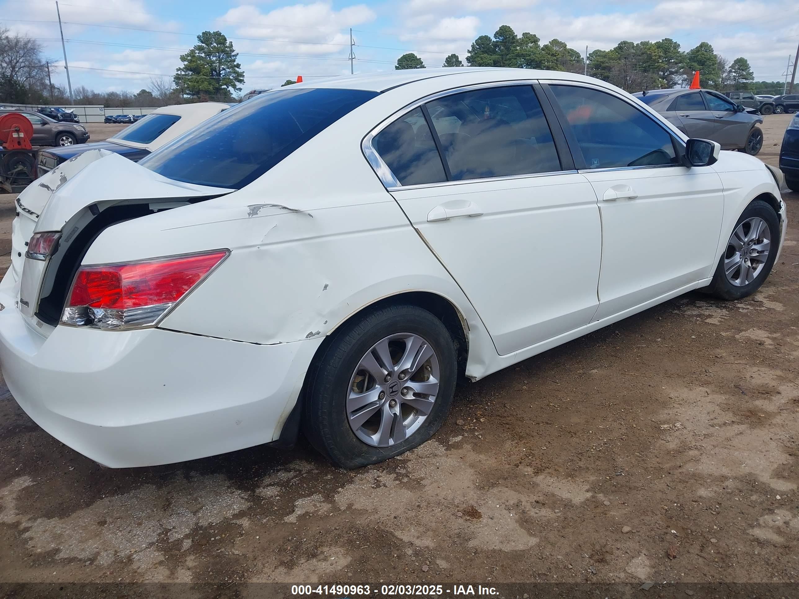 2012 Honda Accord 2.4 Se White vin: 1HGCP2F64CA042851