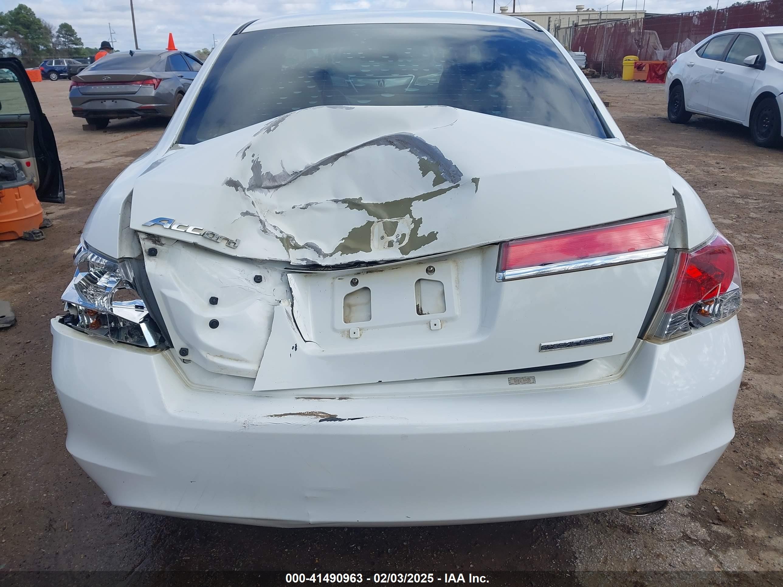 2012 Honda Accord 2.4 Se White vin: 1HGCP2F64CA042851