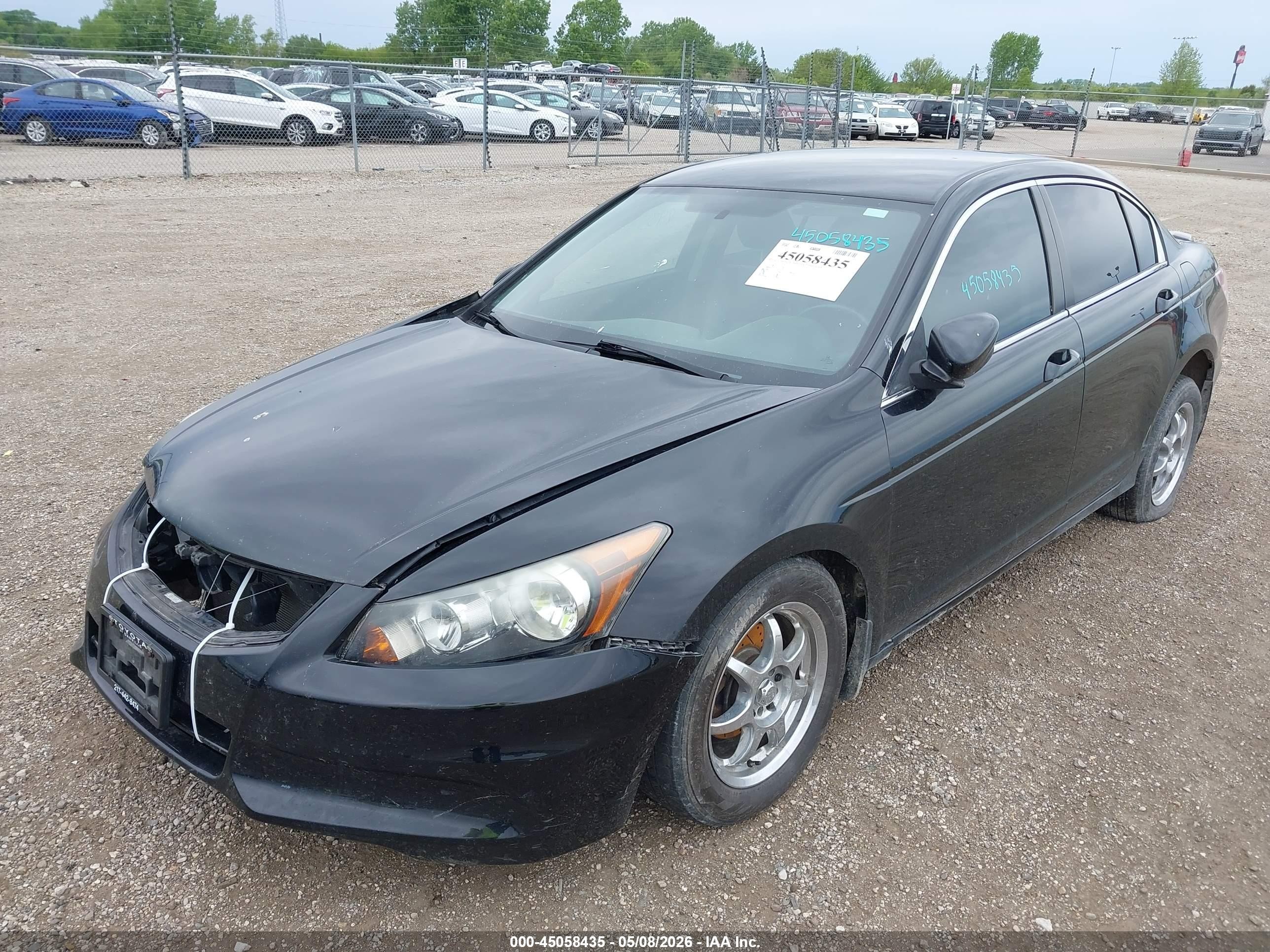 2012 Honda Accord 2.4 Se Black vin: 1HGCP2F64CA045930