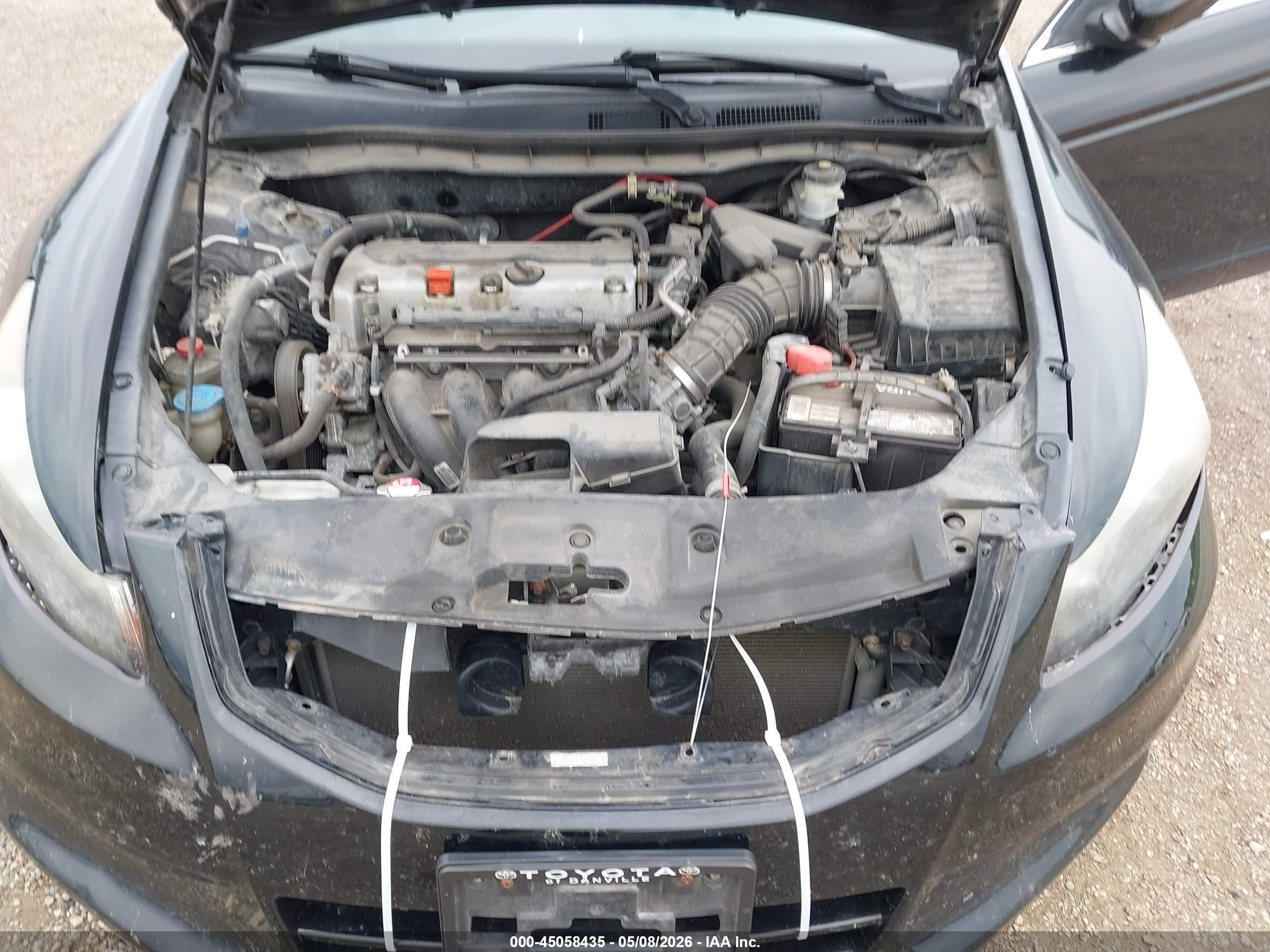 2012 Honda Accord 2.4 Se Black vin: 1HGCP2F64CA045930