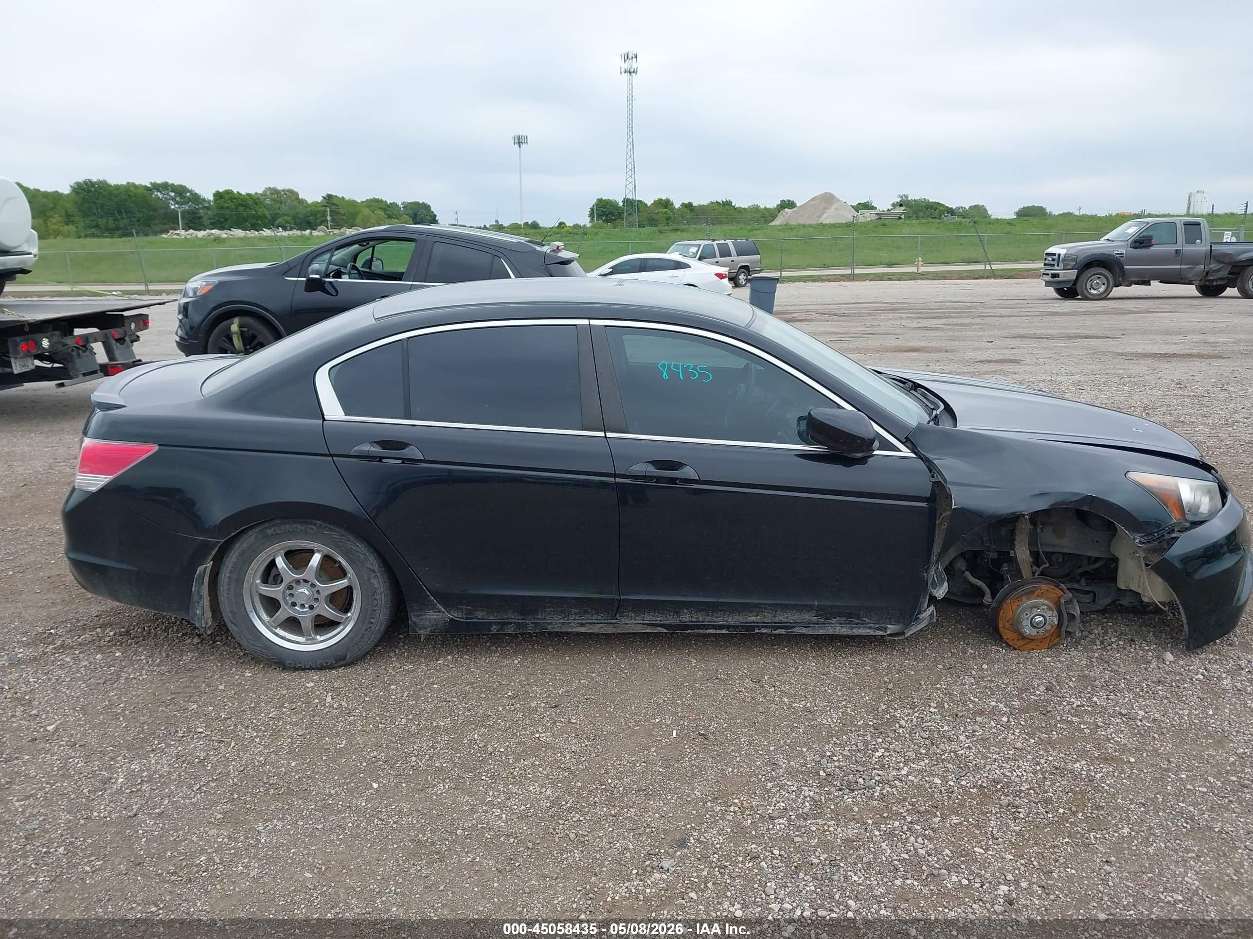 2012 Honda Accord 2.4 Se Black vin: 1HGCP2F64CA045930