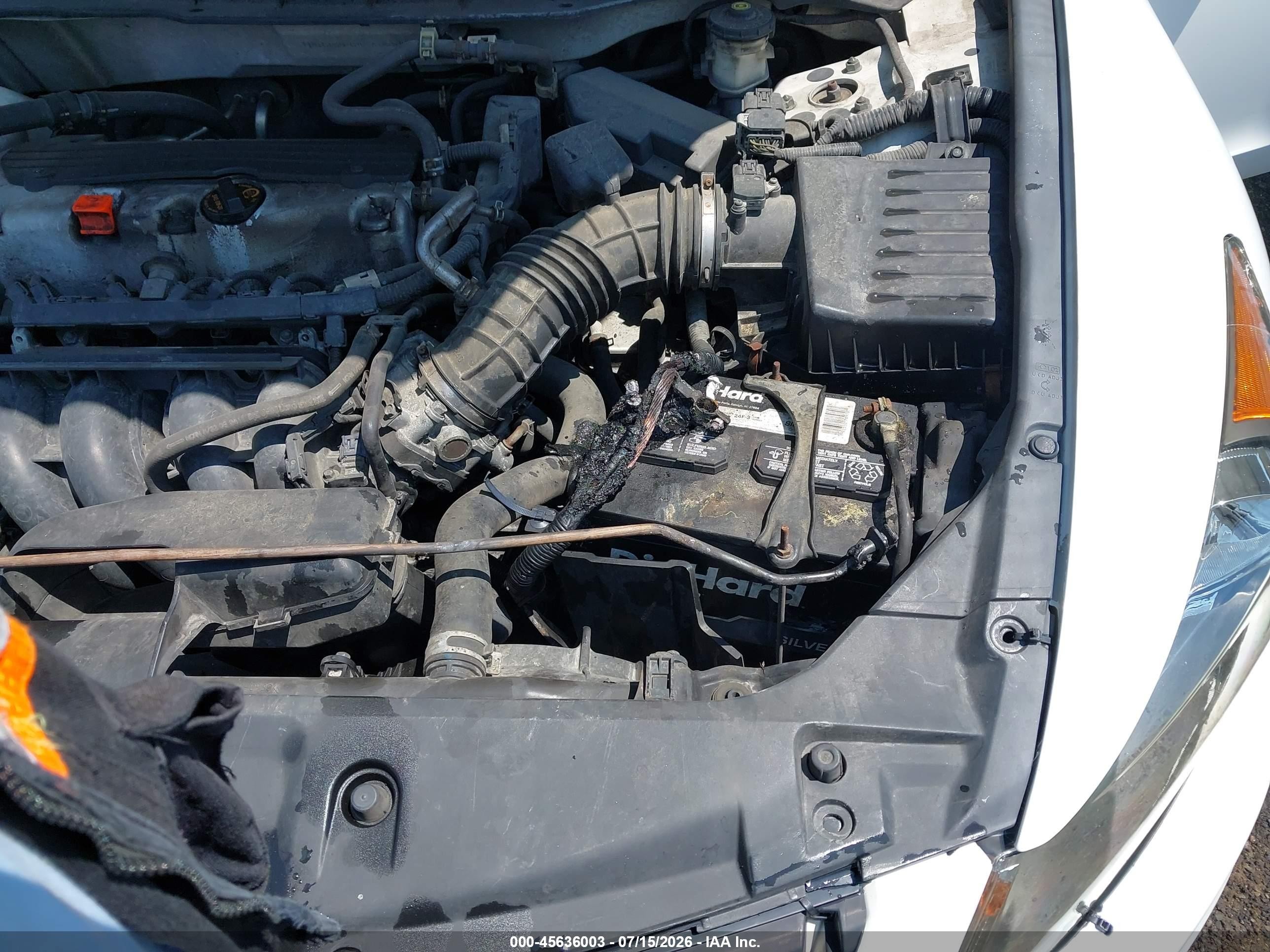 2012 Honda Accord 2.4 Se Белый vin: 1HGCP2F64CA055454