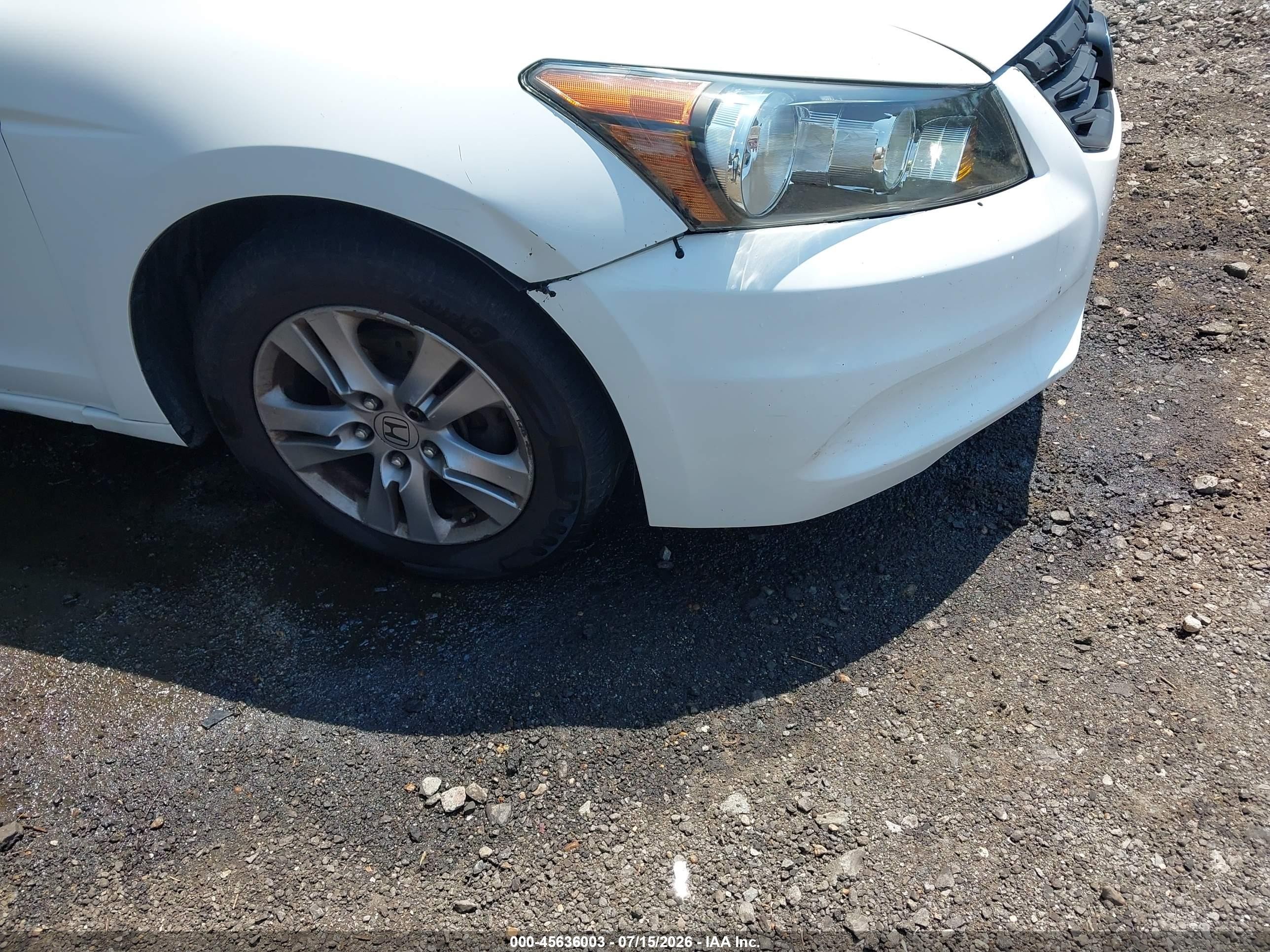 2012 Honda Accord 2.4 Se Белый vin: 1HGCP2F64CA055454