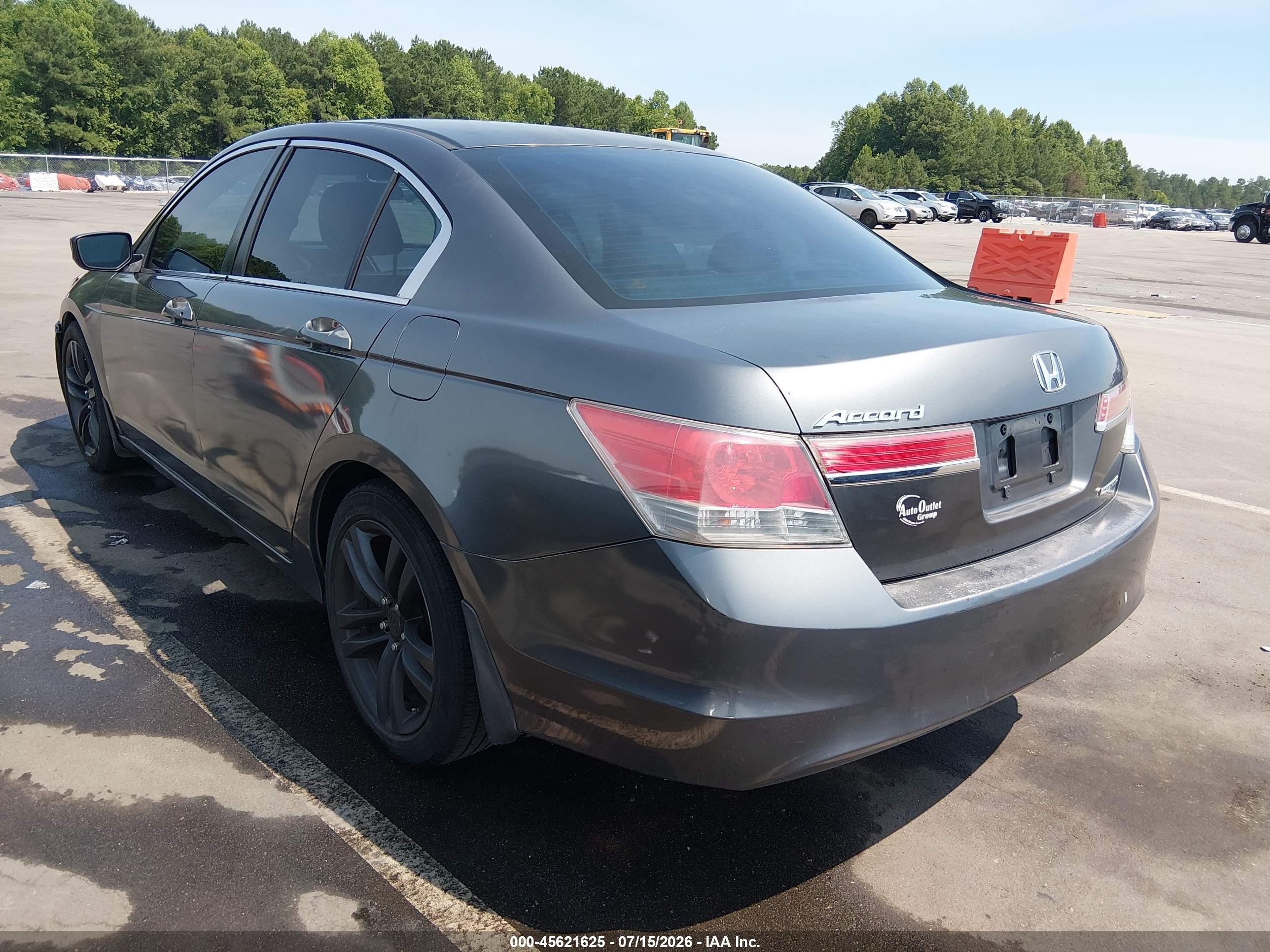 2012 Honda Accord 2.4 Se Gray vin: 1HGCP2F64CA060086