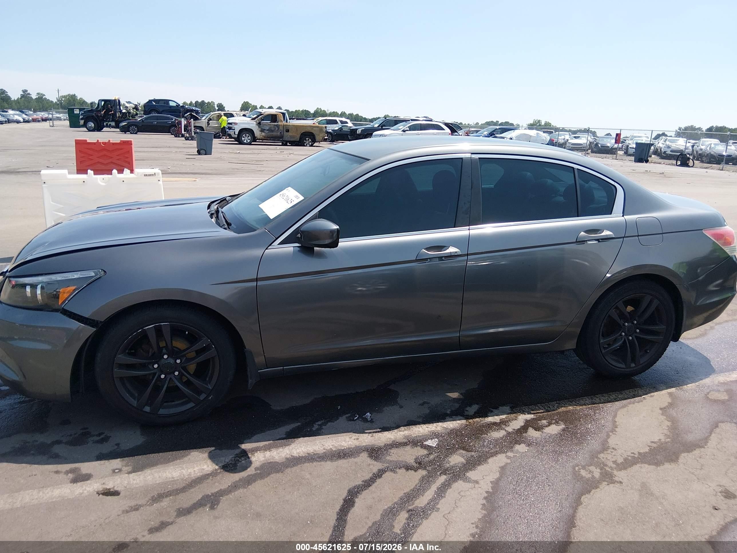 2012 Honda Accord 2.4 Se Gray vin: 1HGCP2F64CA060086