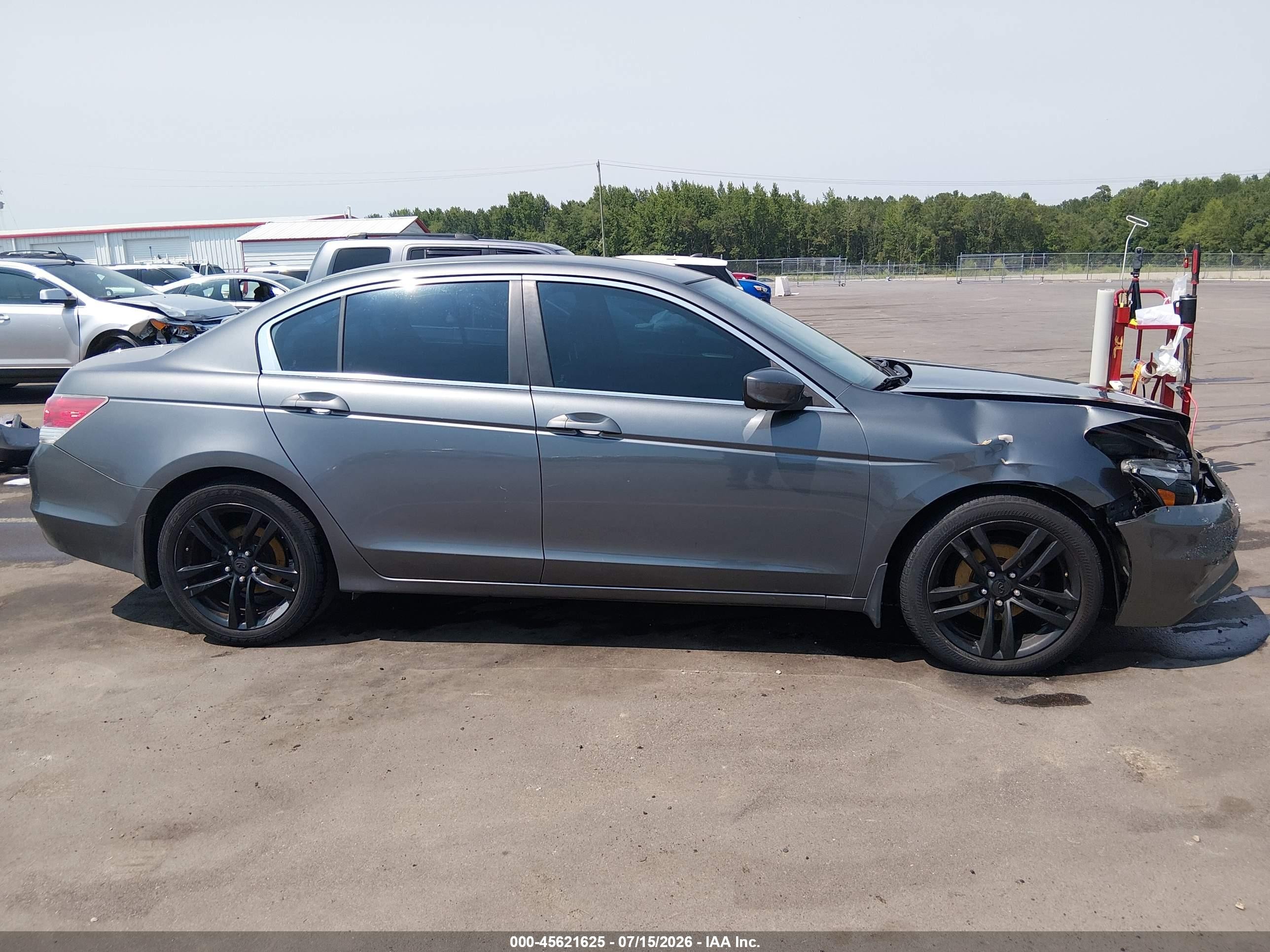 2012 Honda Accord 2.4 Se Gray vin: 1HGCP2F64CA060086