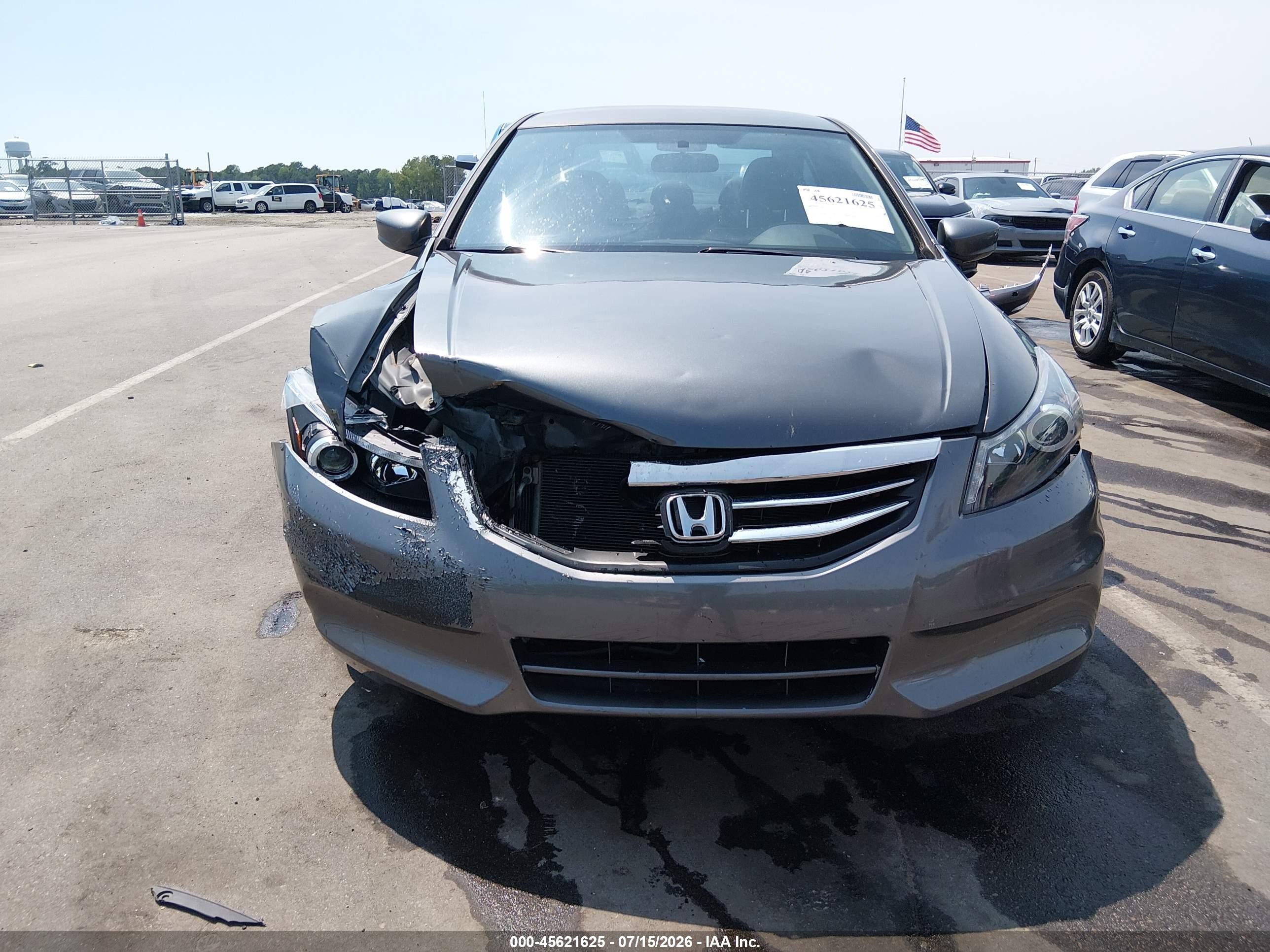 2012 Honda Accord 2.4 Se Gray vin: 1HGCP2F64CA060086