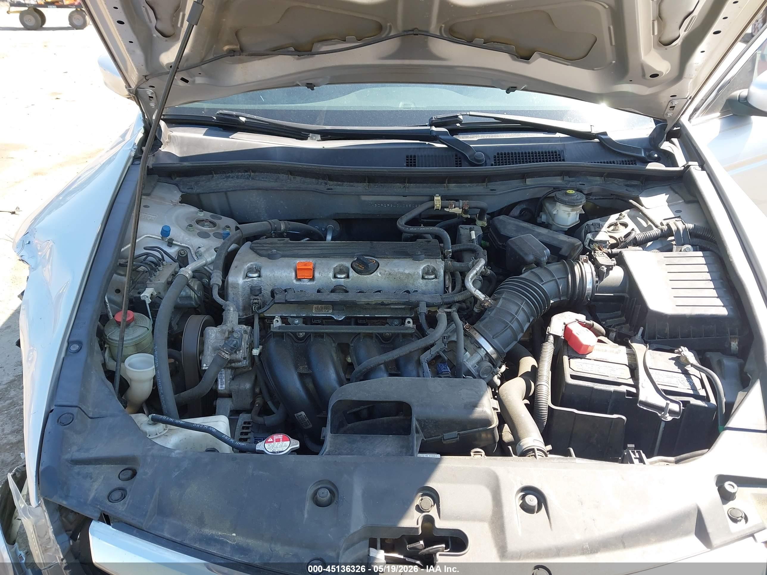 2012 Honda Accord 2.4 Se Silver vin: 1HGCP2F64CA065028