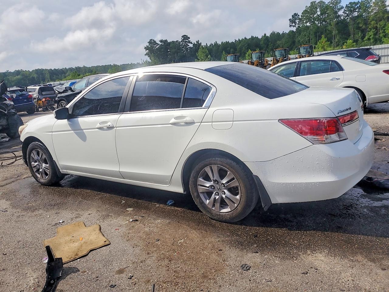 2012 Honda Accord Se White vin: 1HGCP2F64CA067622