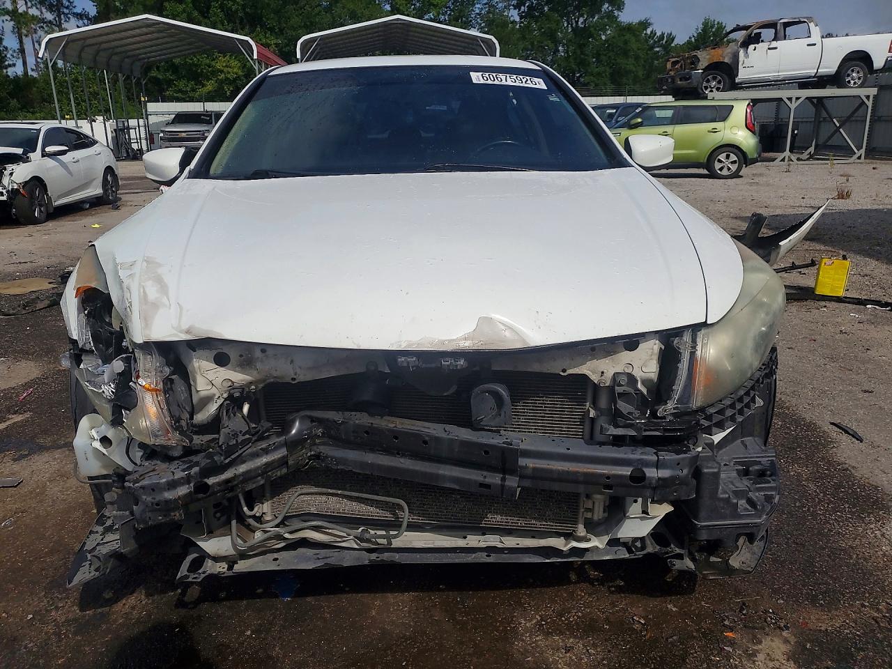 2012 Honda Accord Se White vin: 1HGCP2F64CA067622