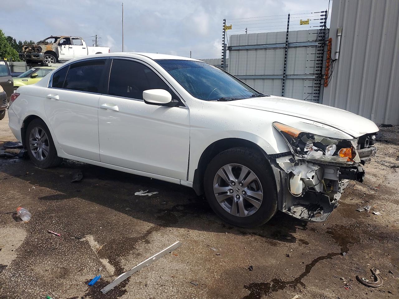 2012 Honda Accord Se White vin: 1HGCP2F64CA067622