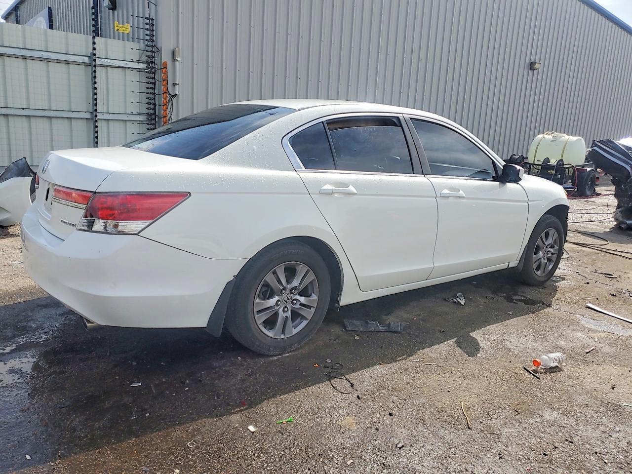 2012 Honda Accord Se White vin: 1HGCP2F64CA067622