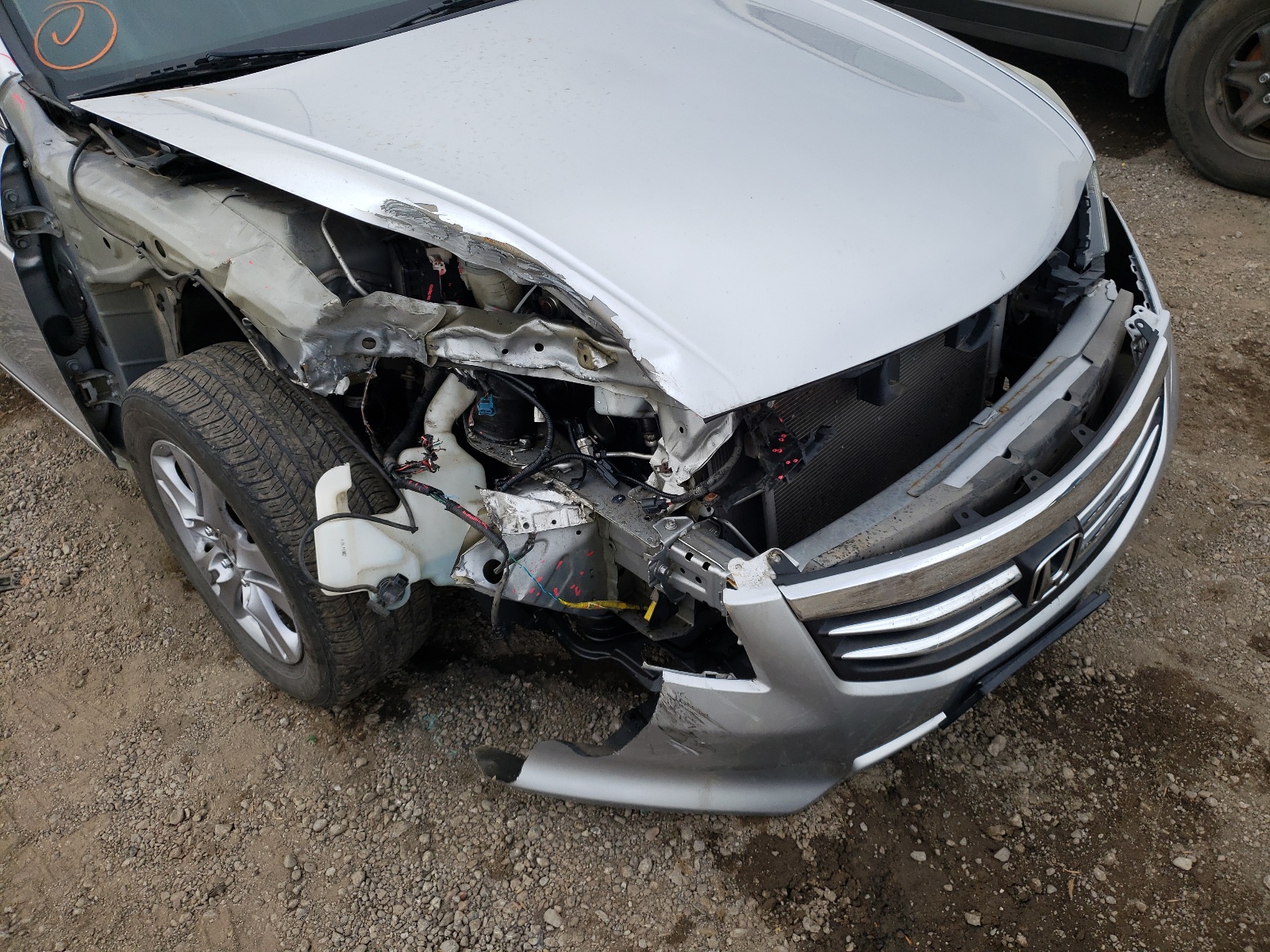 2012 Honda Accord Se Silver vin: 1HGCP2F64CA071038