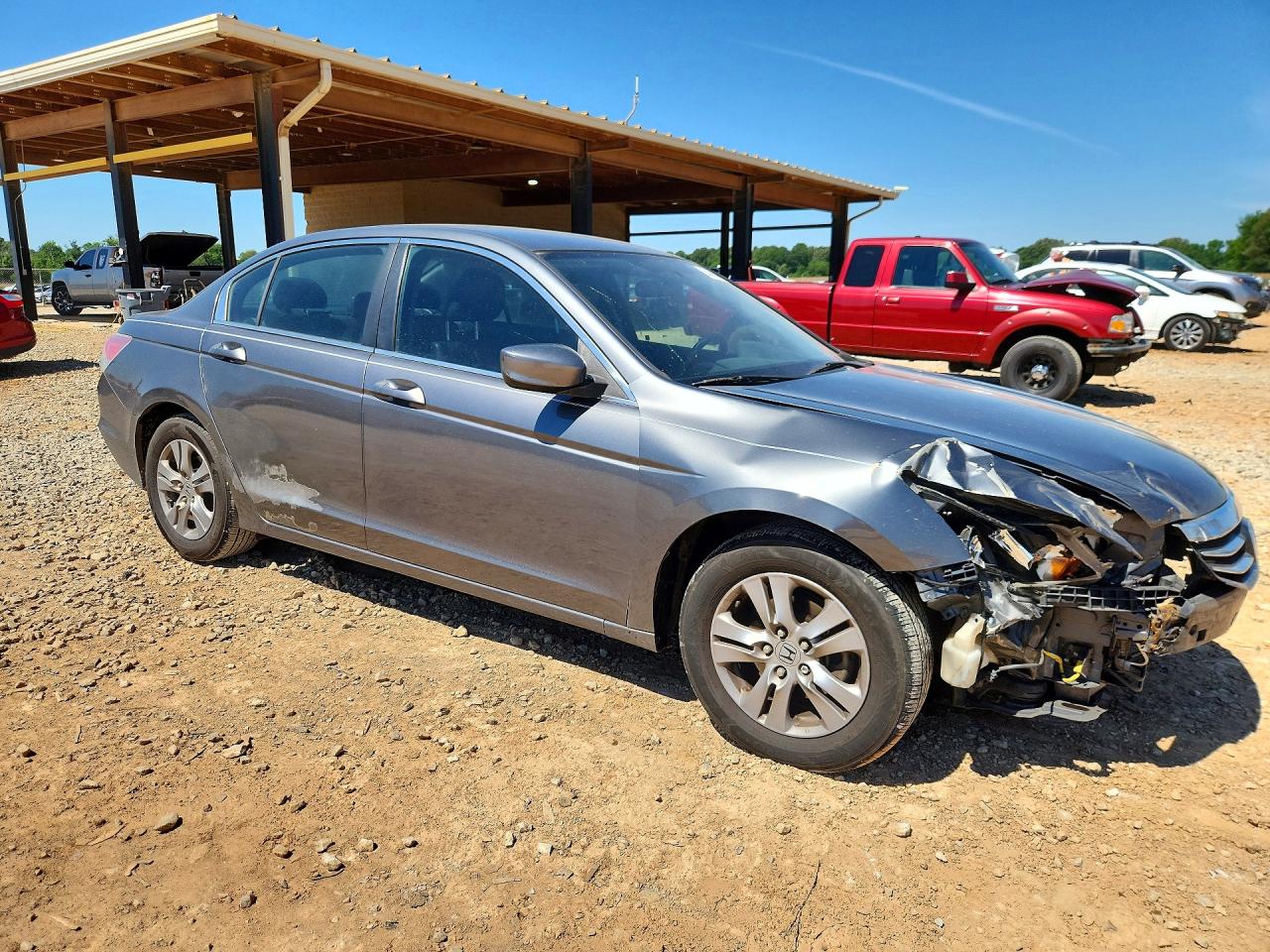 2012 Honda Accord Se Gray vin: 1HGCP2F64CA071735