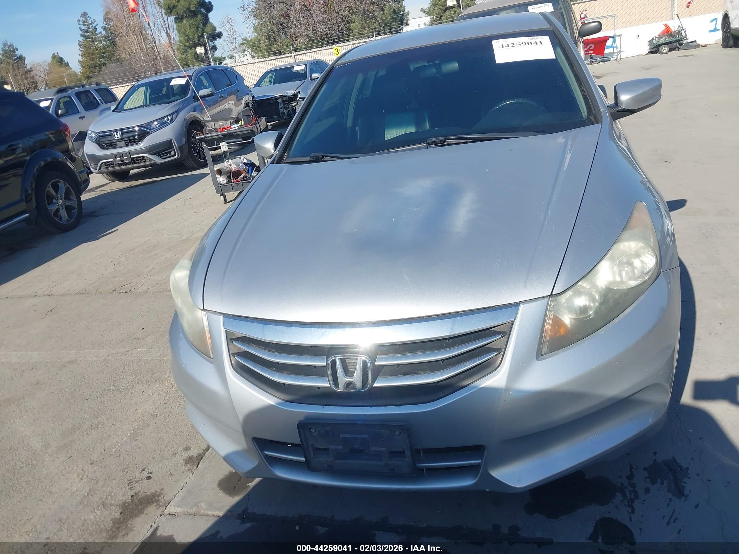 2012 Honda Accord 2.4 Se Silver vin: 1HGCP2F64CA087420