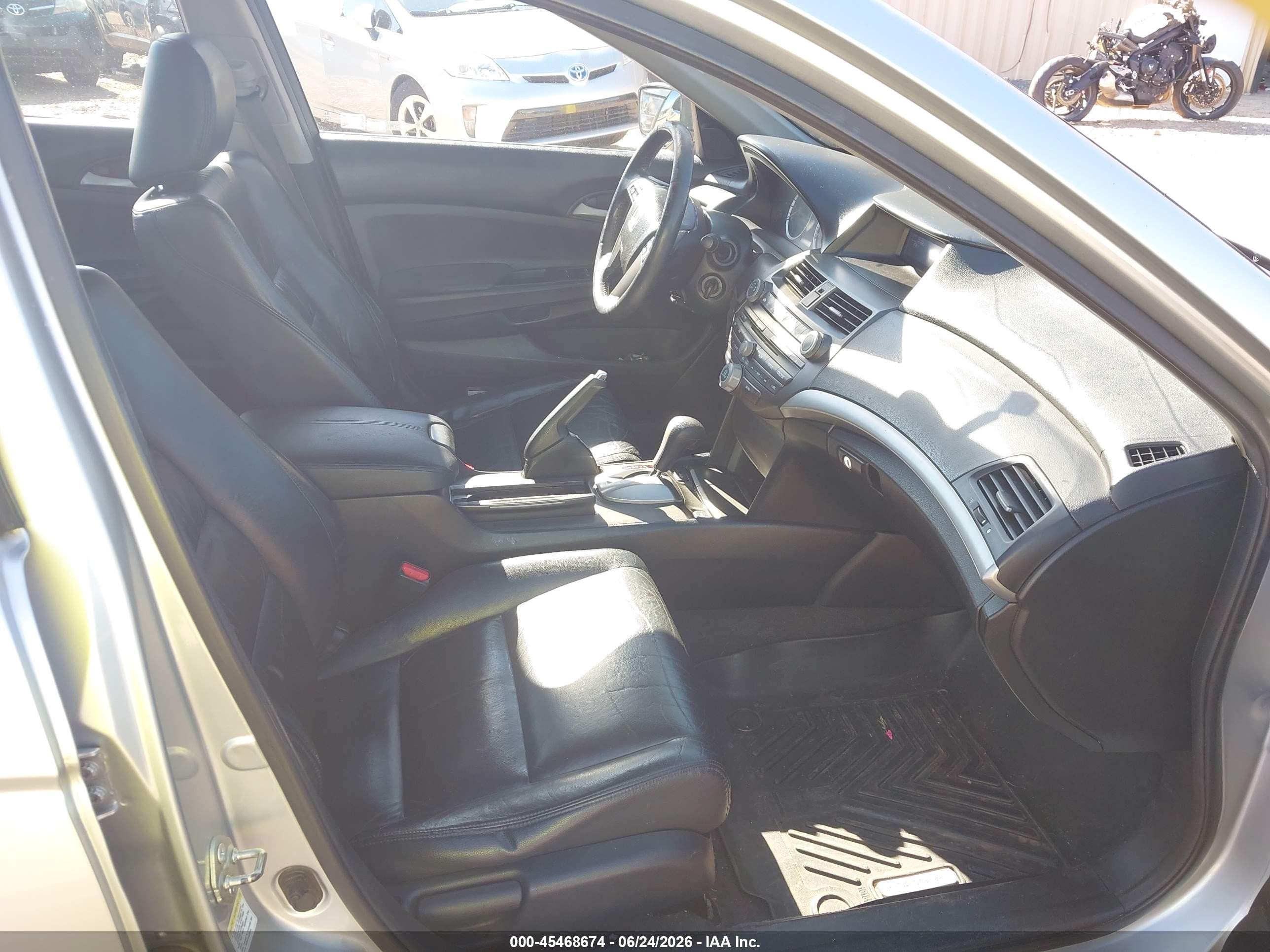 2012 Honda Accord 2.4 Se Silver vin: 1HGCP2F64CA122649