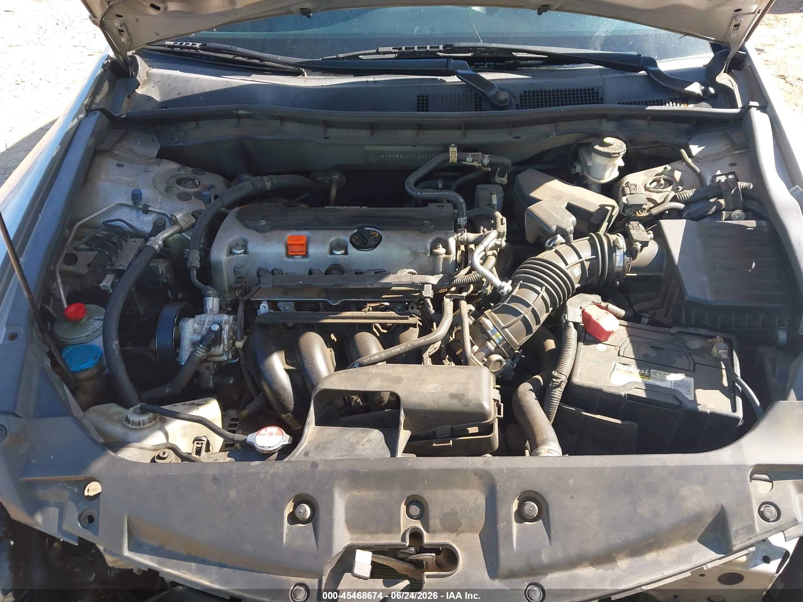 2012 Honda Accord 2.4 Se Silver vin: 1HGCP2F64CA122649
