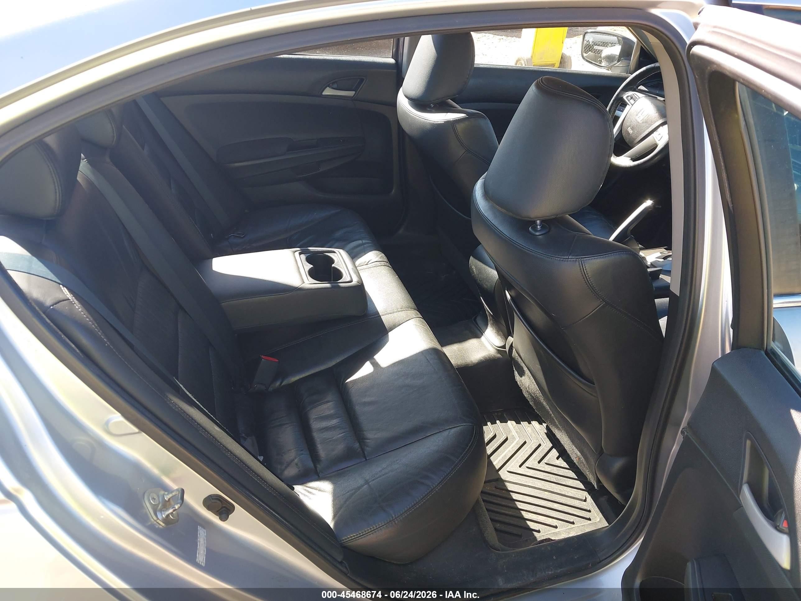 2012 Honda Accord 2.4 Se Silver vin: 1HGCP2F64CA122649