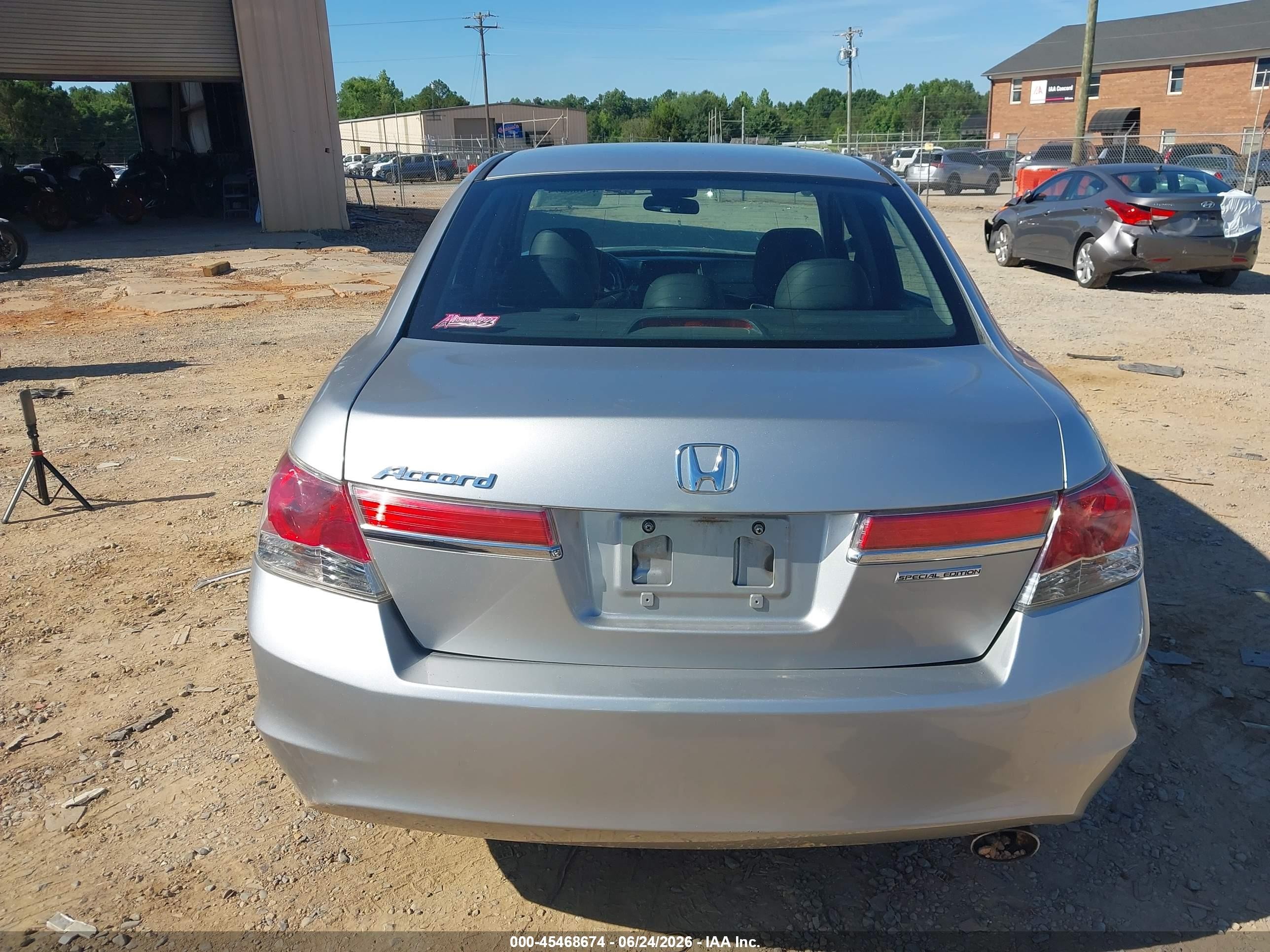 2012 Honda Accord 2.4 Se Silver vin: 1HGCP2F64CA122649