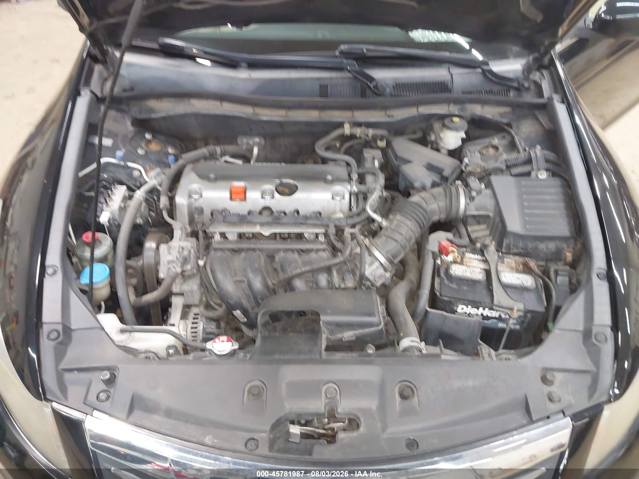 2012 Honda Accord 2.4 Se Черный vin: 1HGCP2F64CA123056