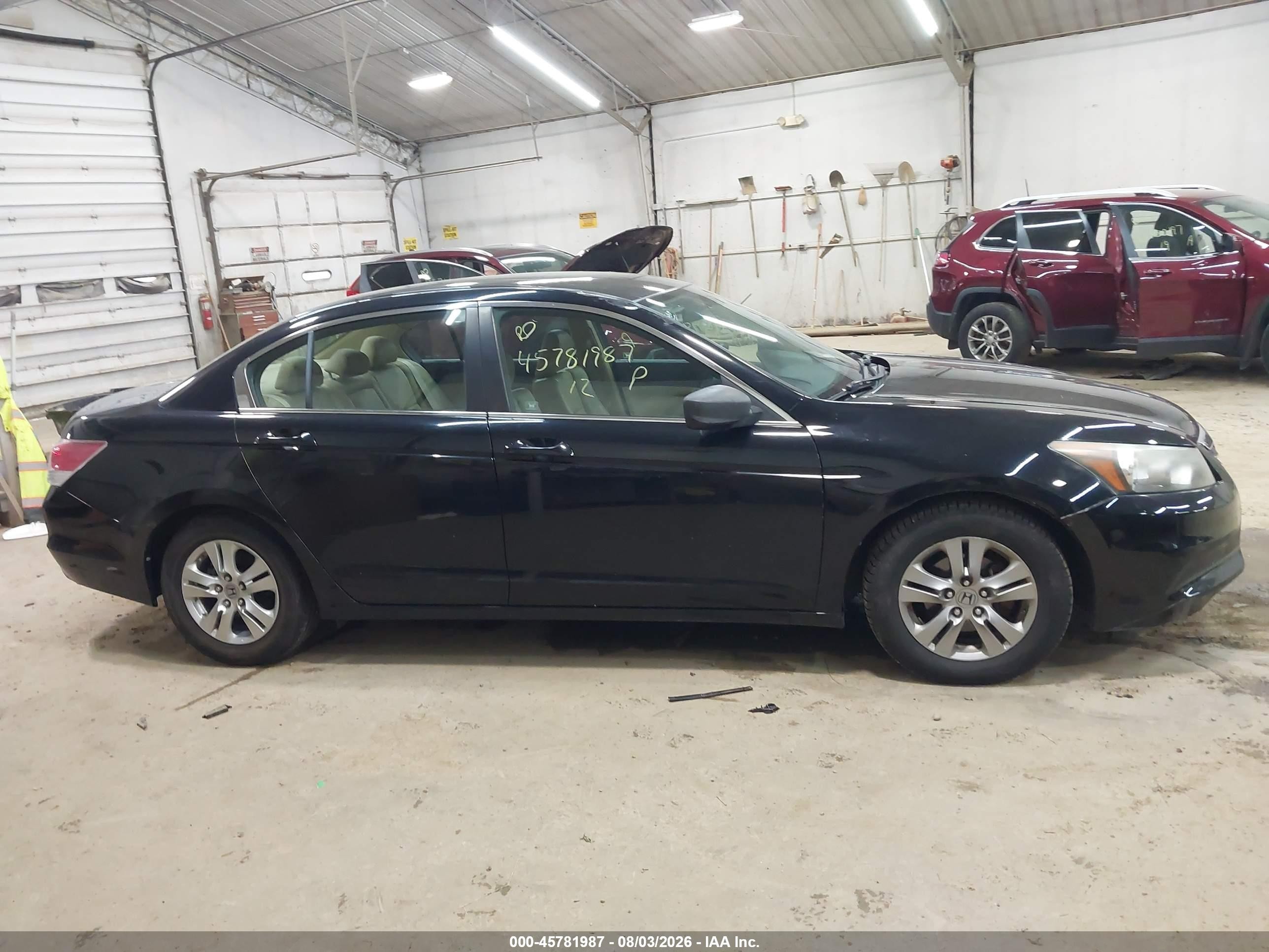 2012 Honda Accord 2.4 Se Черный vin: 1HGCP2F64CA123056