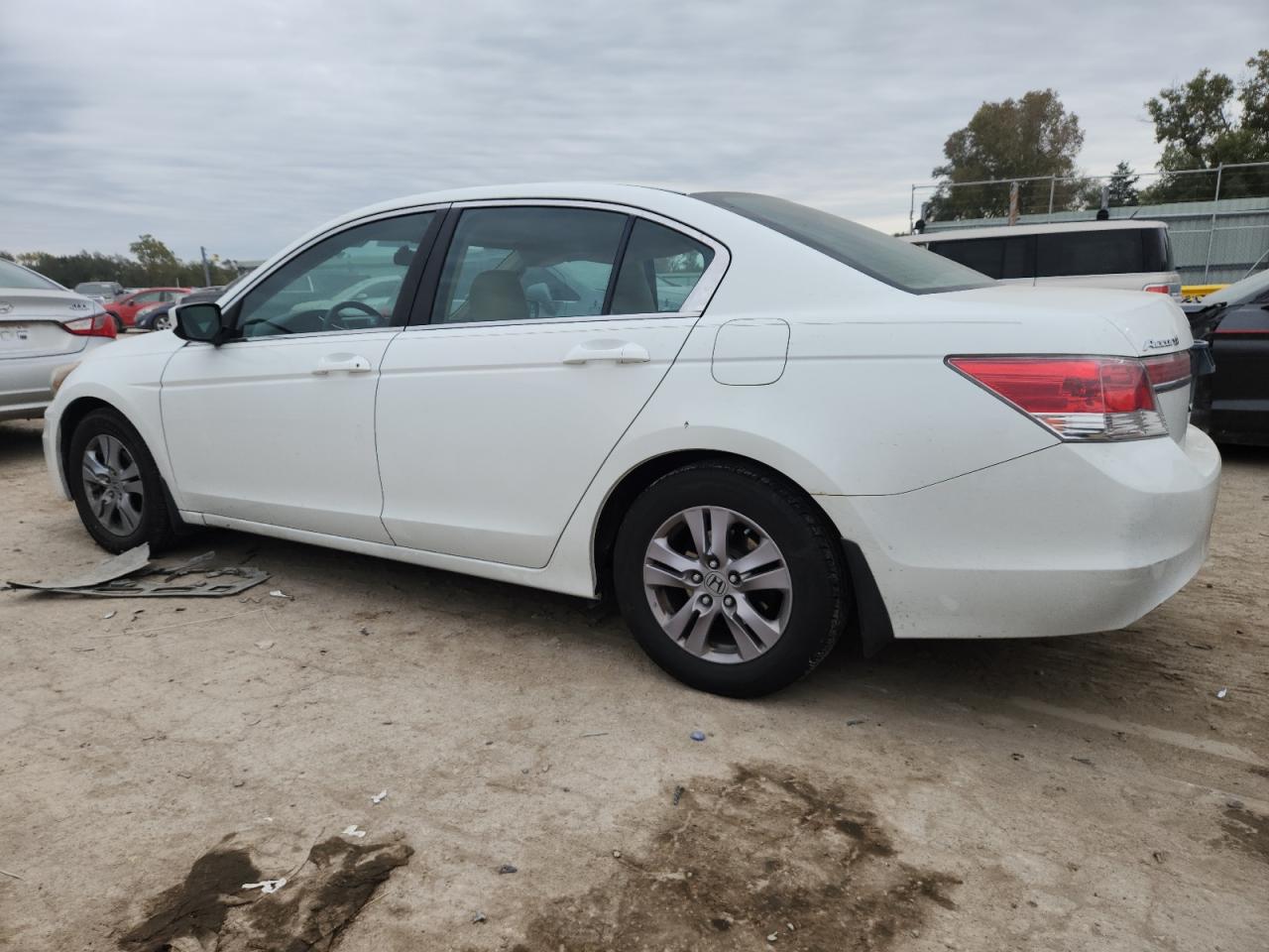 2012 Honda Accord Se White vin: 1HGCP2F64CA124224