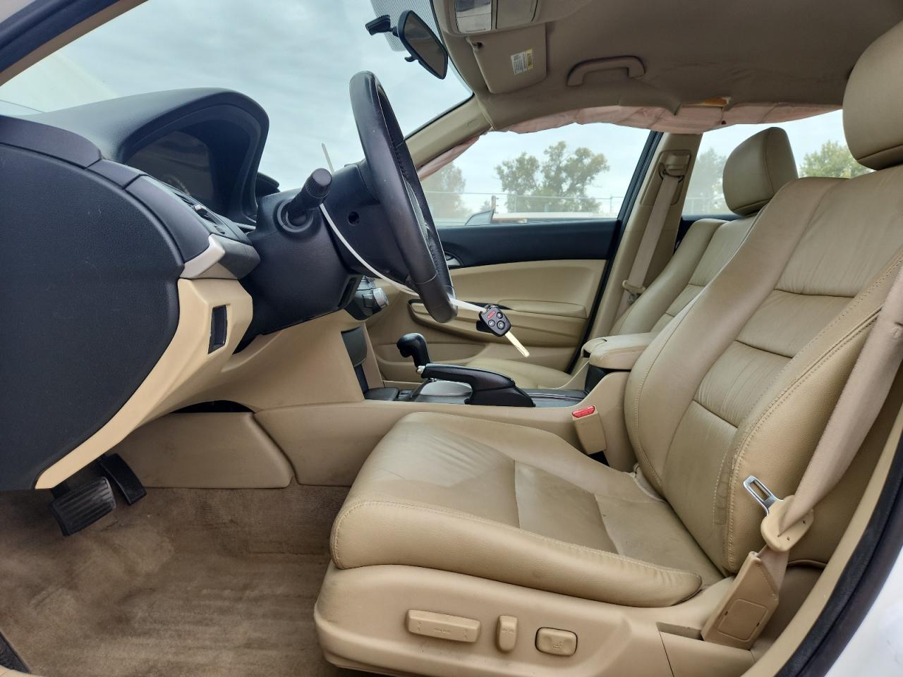 2012 Honda Accord Se White vin: 1HGCP2F64CA124224