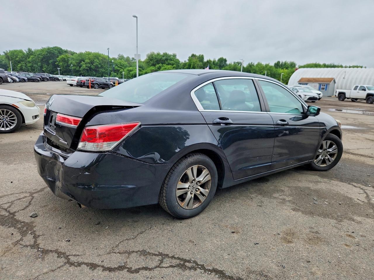 2012 Honda Accord Se Черный vin: 1HGCP2F64CA135451