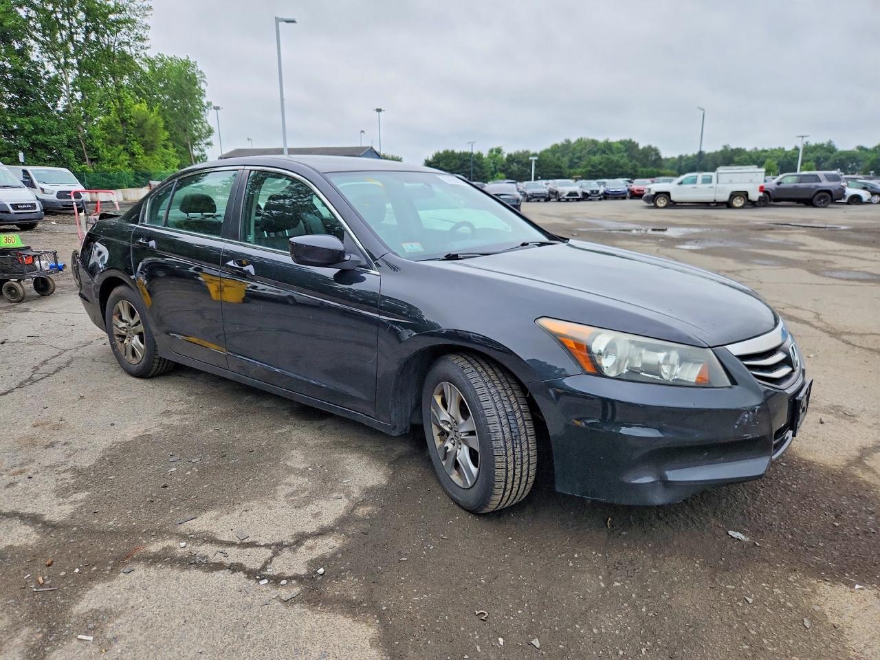 2012 Honda Accord Se Черный vin: 1HGCP2F64CA135451