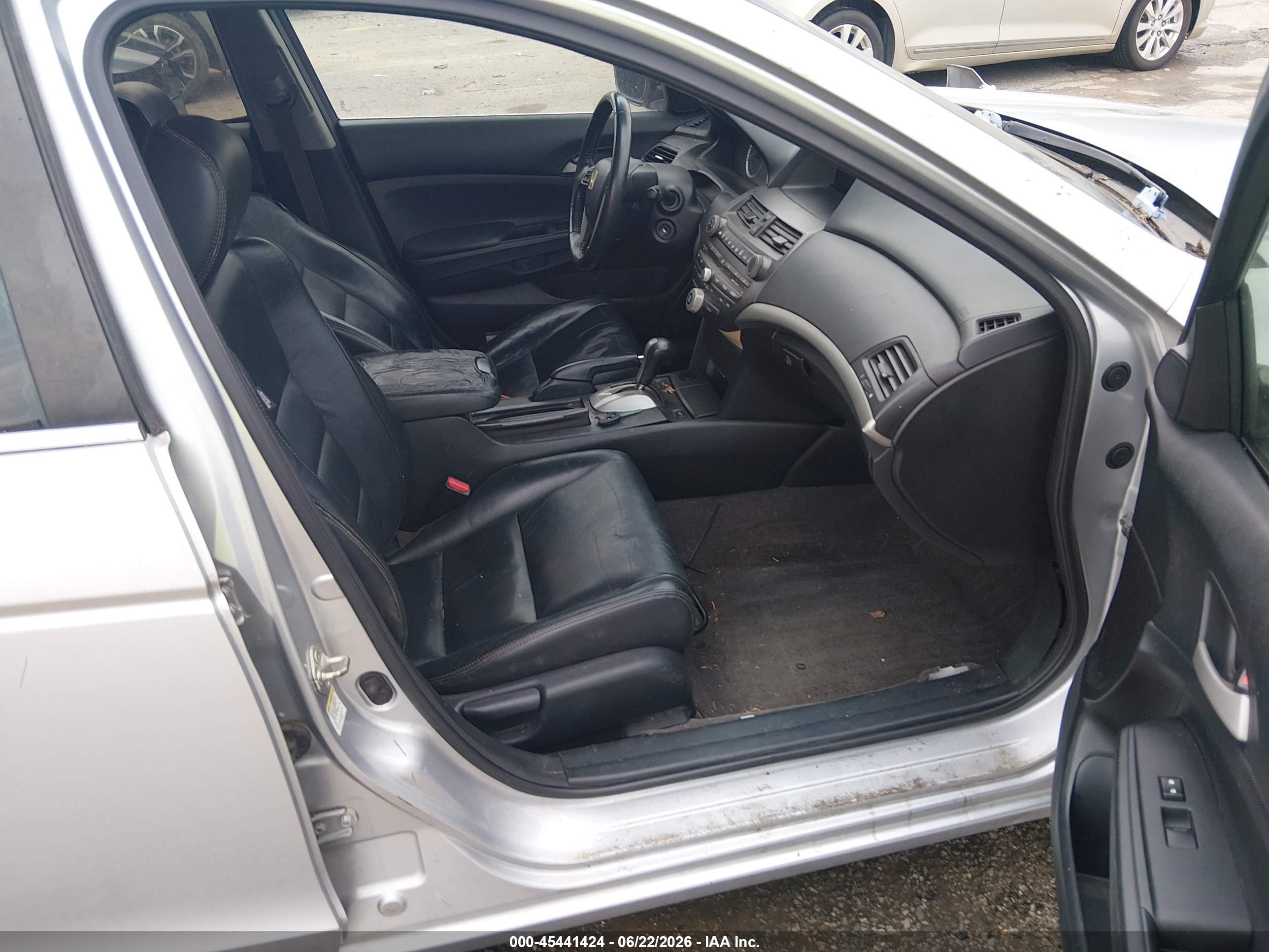 2012 Honda Accord 2.4 Se Silver vin: 1HGCP2F64CA154548