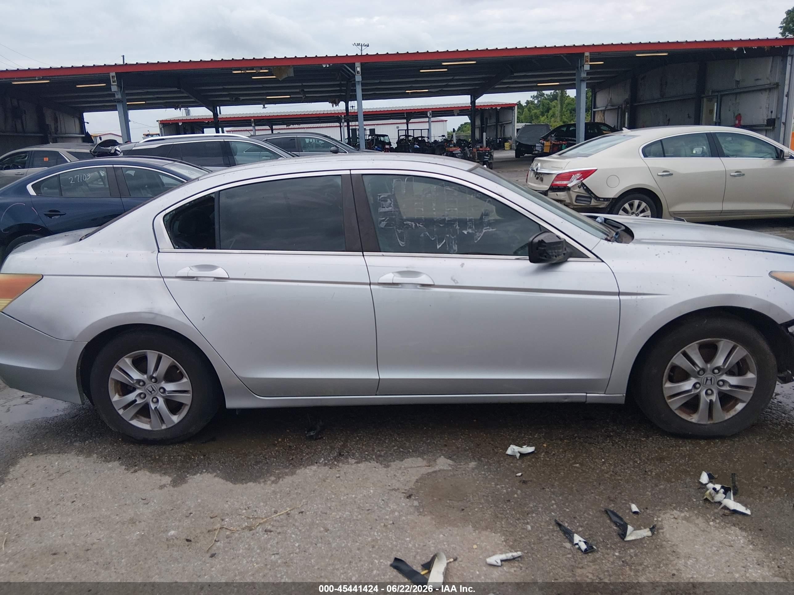 2012 Honda Accord 2.4 Se Silver vin: 1HGCP2F64CA154548