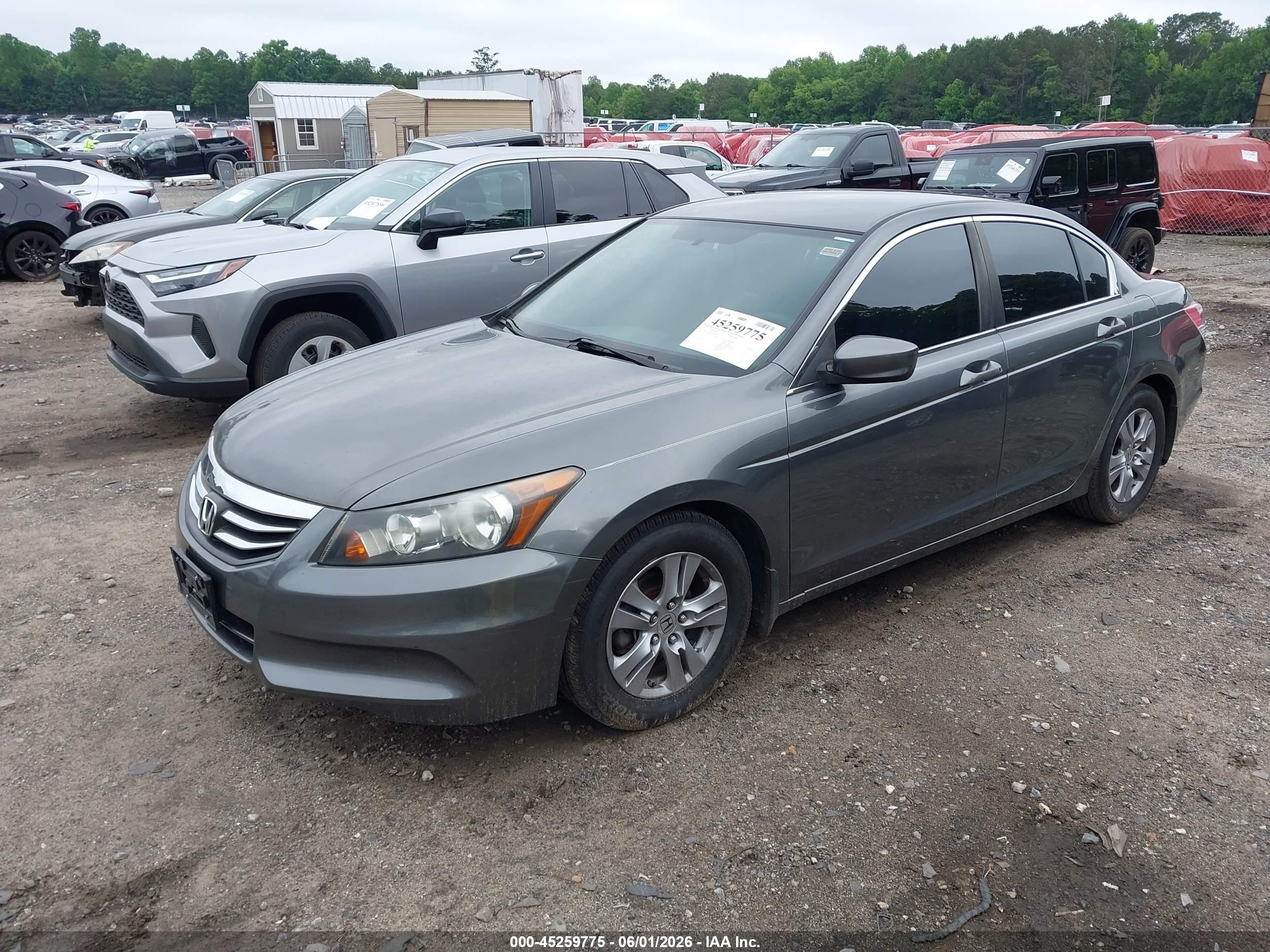 2012 Honda Accord 2.4 Se Gray vin: 1HGCP2F64CA160396
