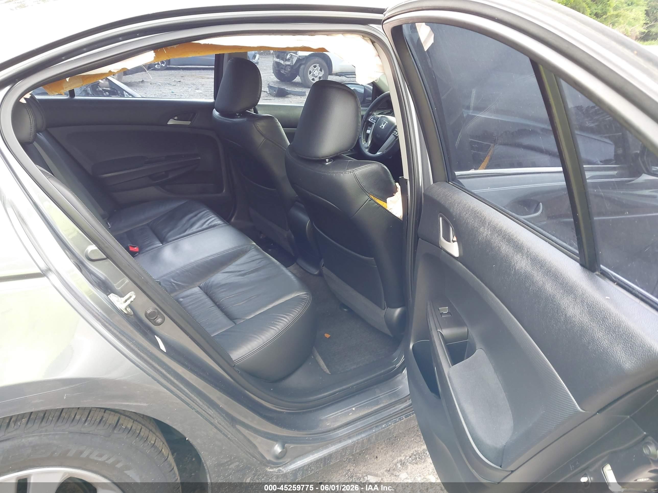 2012 Honda Accord 2.4 Se Gray vin: 1HGCP2F64CA160396