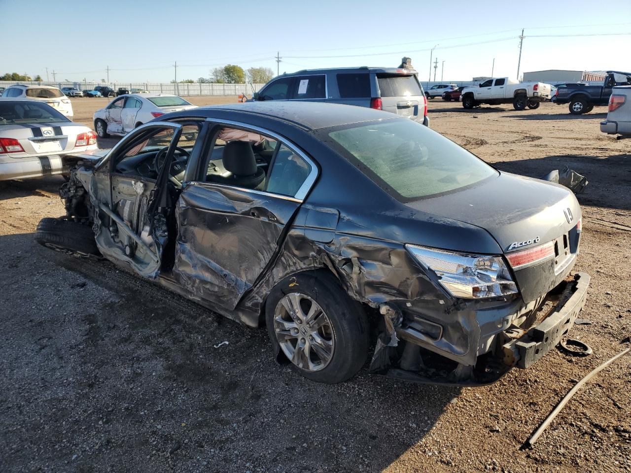 2012 Honda Accord Se Gray vin: 1HGCP2F64CA161824