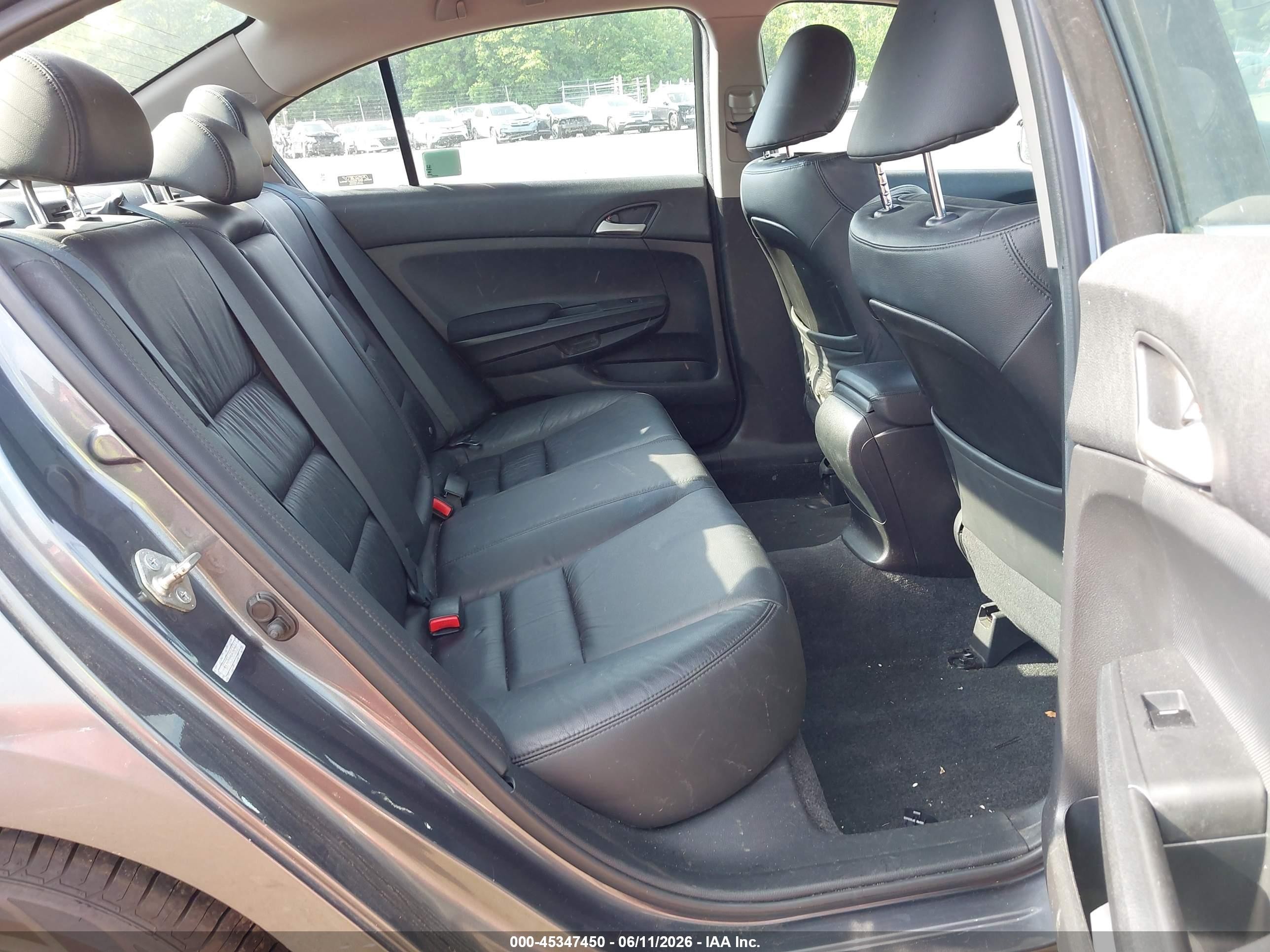 2012 Honda Accord 2.4 Se Gray vin: 1HGCP2F64CA162682