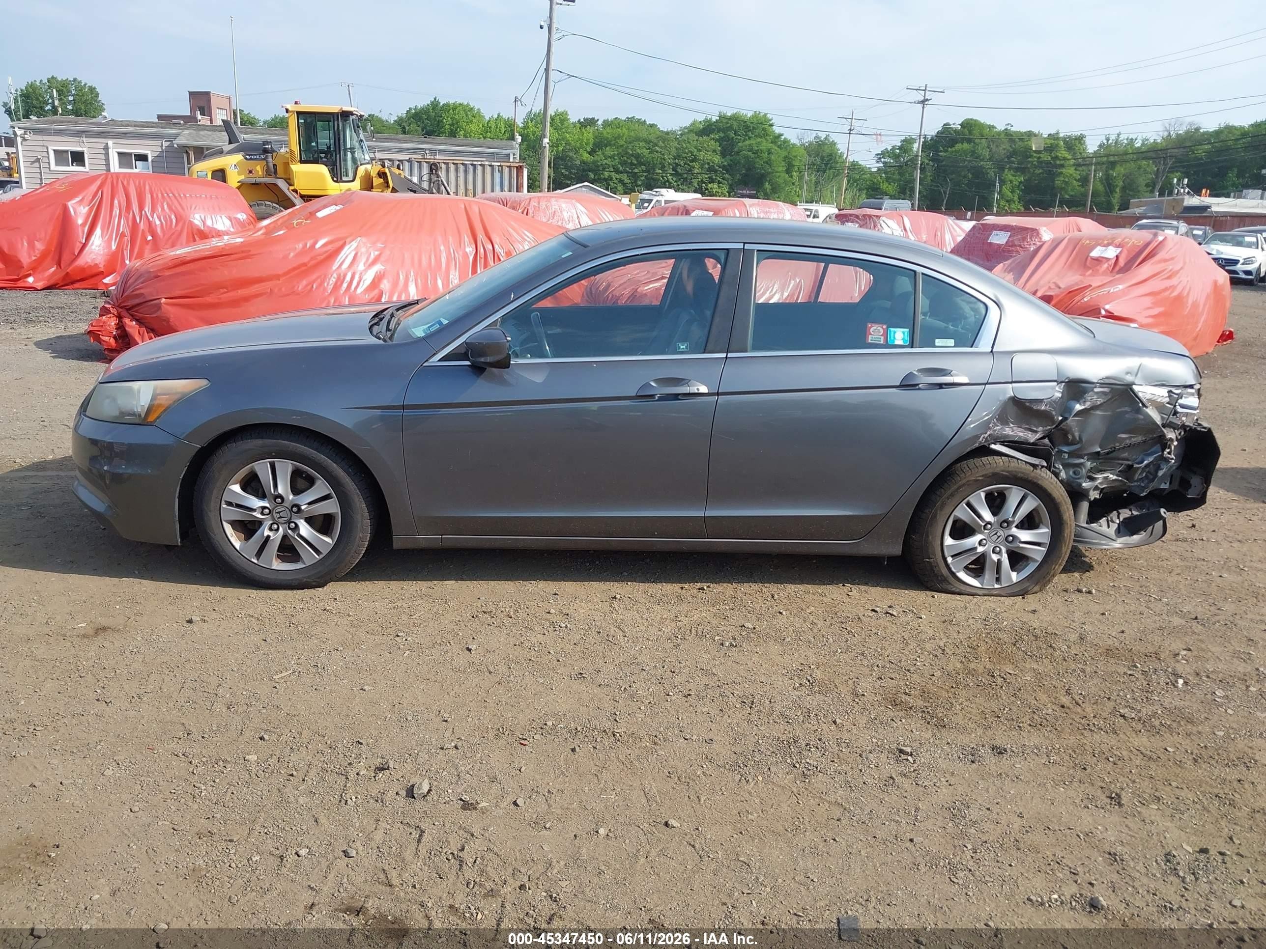 2012 Honda Accord 2.4 Se Gray vin: 1HGCP2F64CA162682