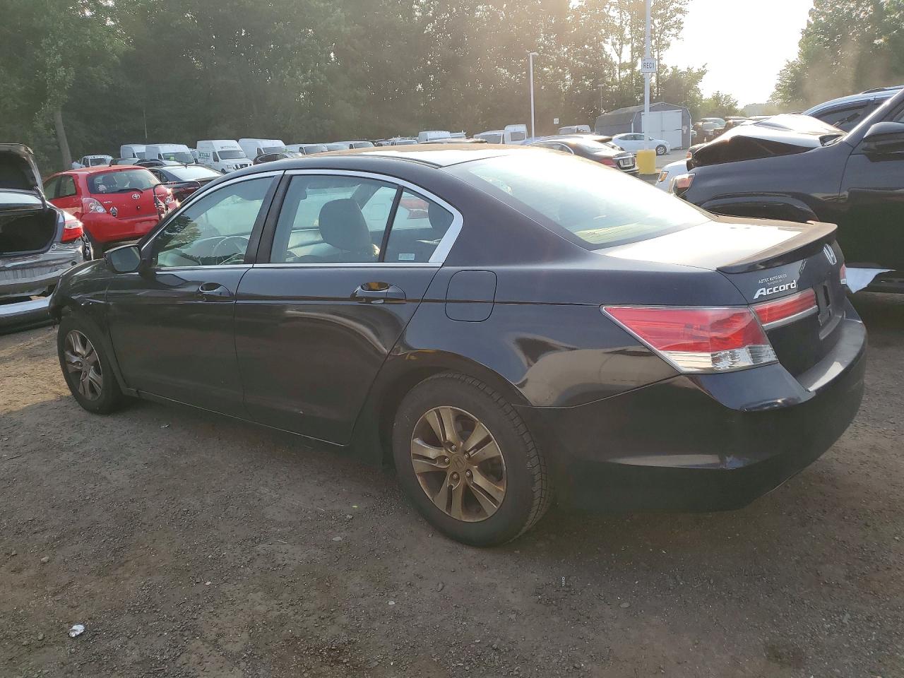 2012 Honda Accord Se Black vin: 1HGCP2F64CA176470