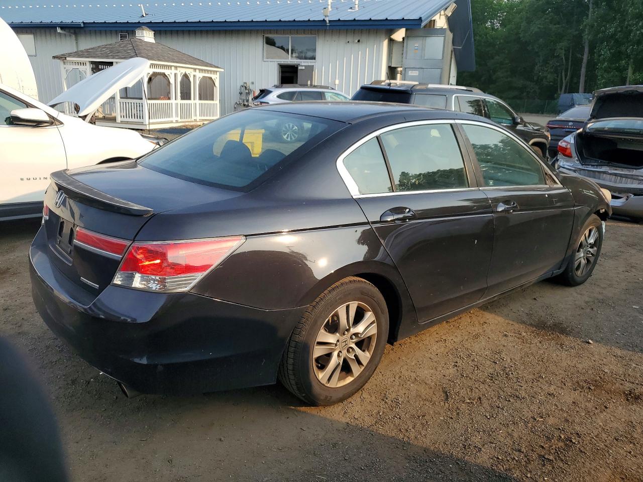 2012 Honda Accord Se Black vin: 1HGCP2F64CA176470