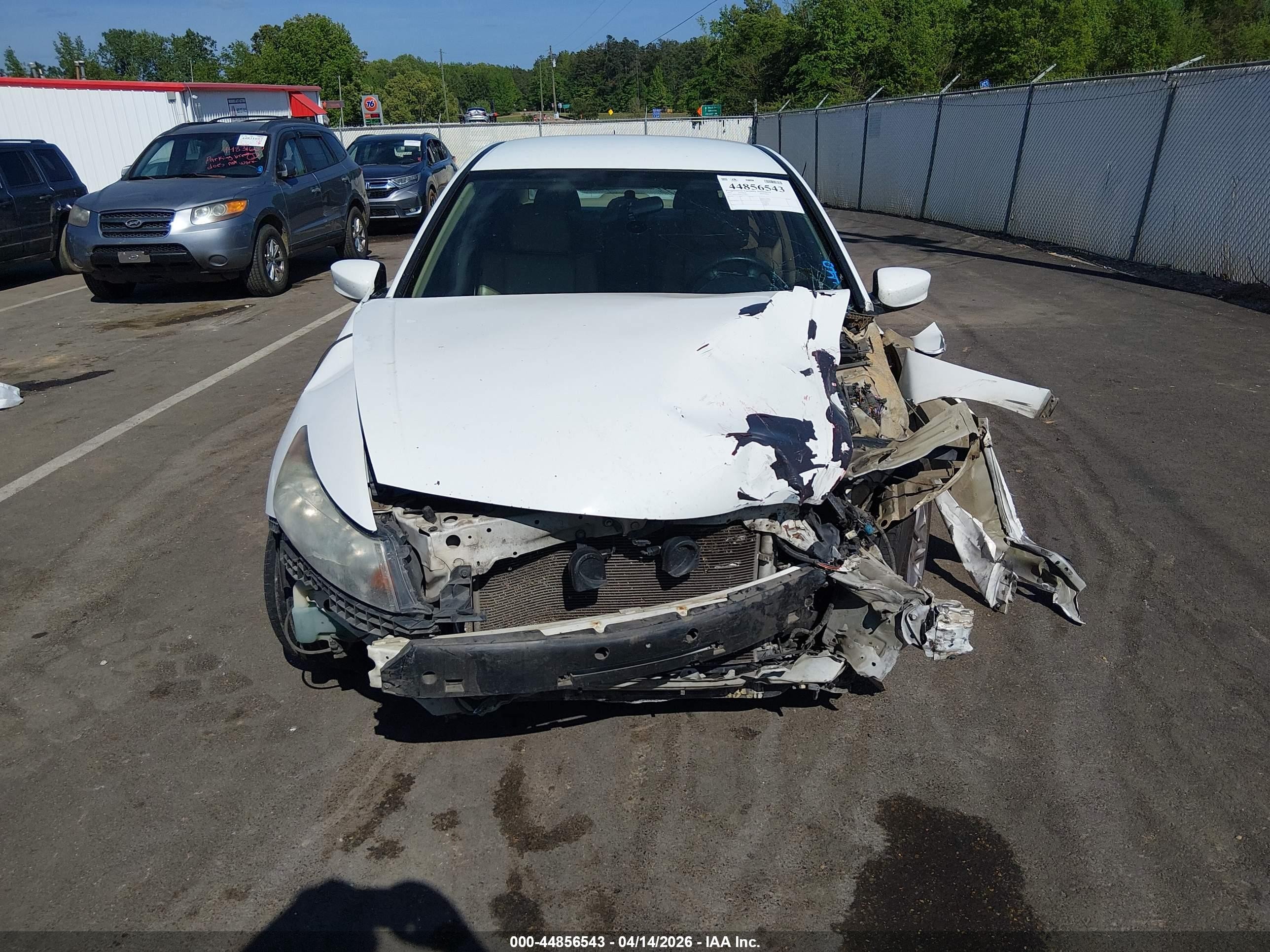 2012 Honda Accord 2.4 Se White vin: 1HGCP2F64CA178834