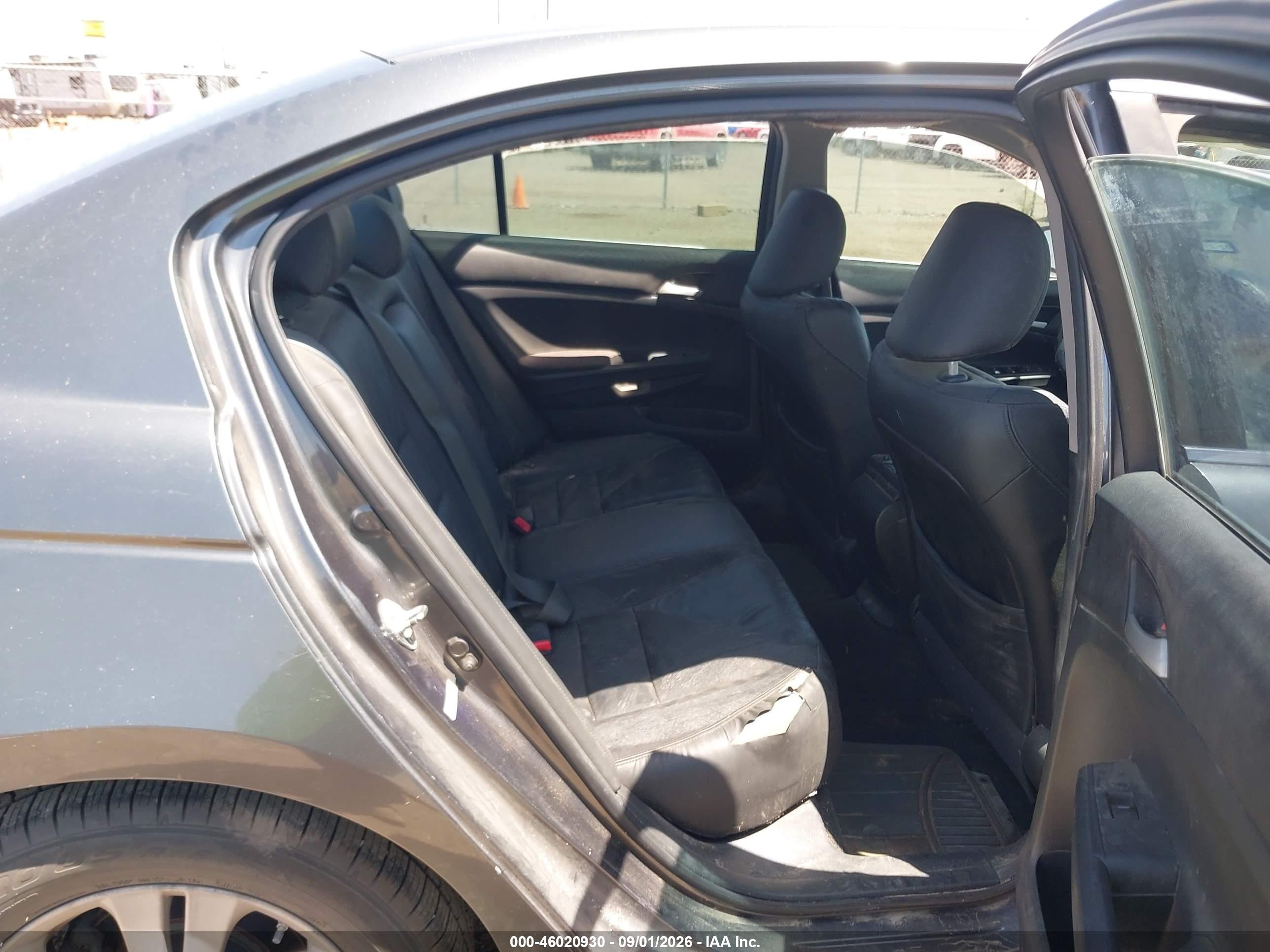 2012 Honda Accord 2.4 Se Gray vin: 1HGCP2F64CA195634