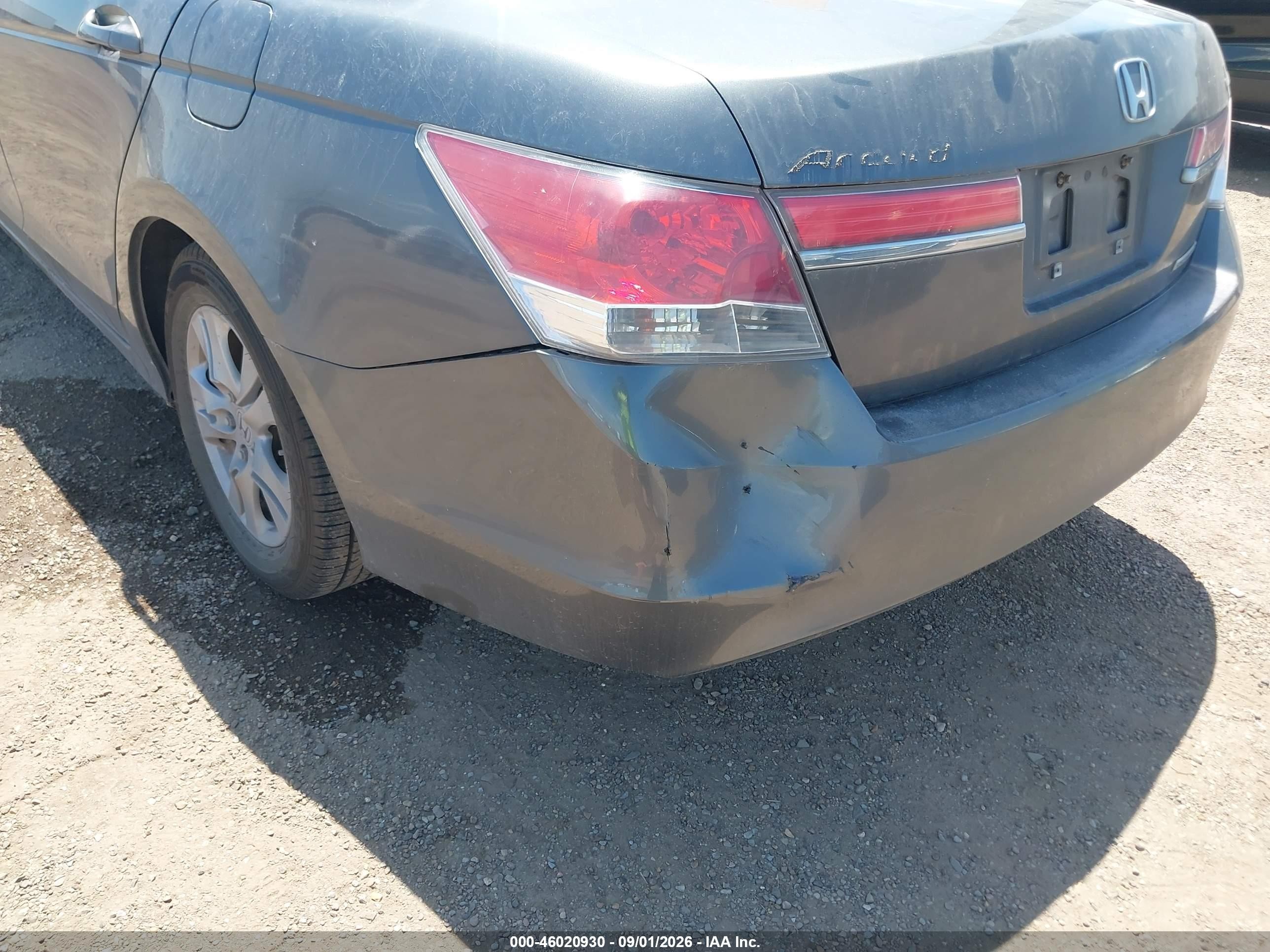 2012 Honda Accord 2.4 Se Gray vin: 1HGCP2F64CA195634
