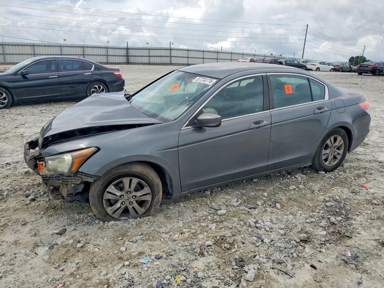 2012 Honda Accord Se Gray vin: 1HGCP2F64CA208513
