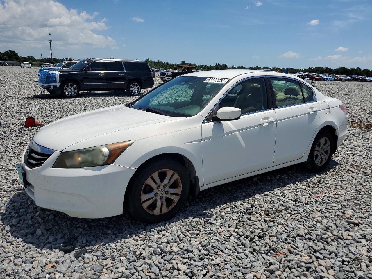 2012 Honda Accord Se White vin: 1HGCP2F64CA208768