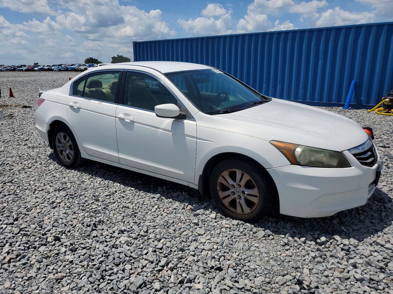 2012 Honda Accord Se White vin: 1HGCP2F64CA208768