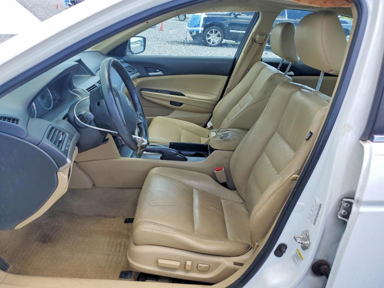 2012 Honda Accord Se White vin: 1HGCP2F64CA208768