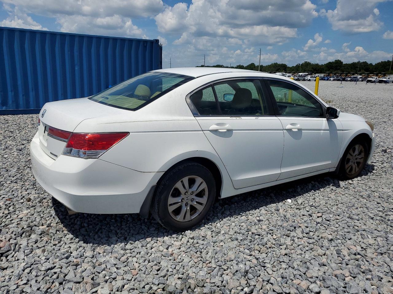 2012 Honda Accord Se White vin: 1HGCP2F64CA208768
