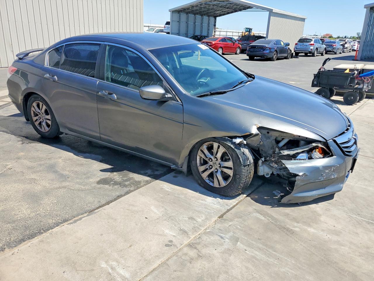 2012 Honda Accord Se Серый vin: 1HGCP2F64CA211525