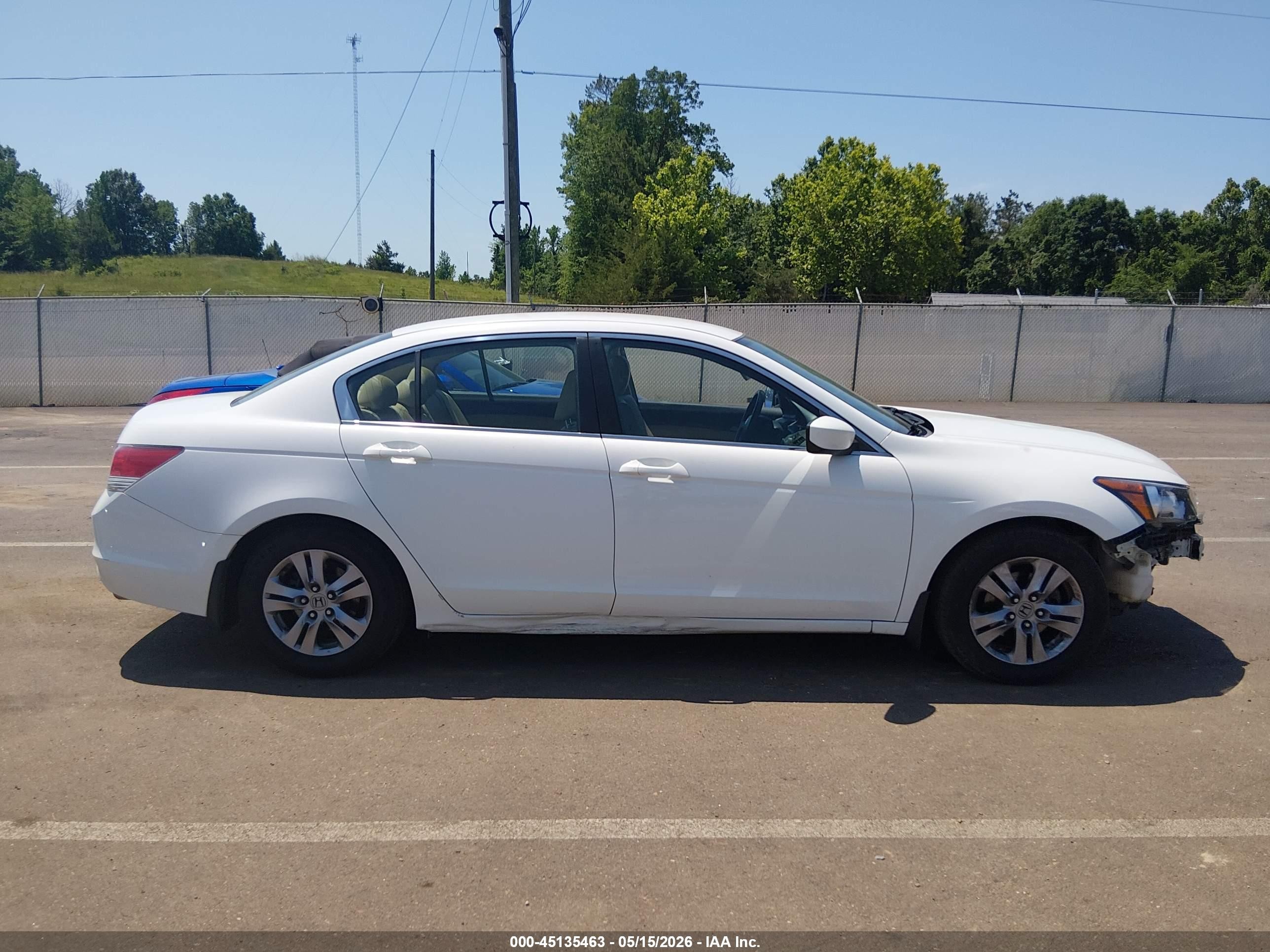 2012 Honda Accord 2.4 Se Белый vin: 1HGCP2F64CA235792
