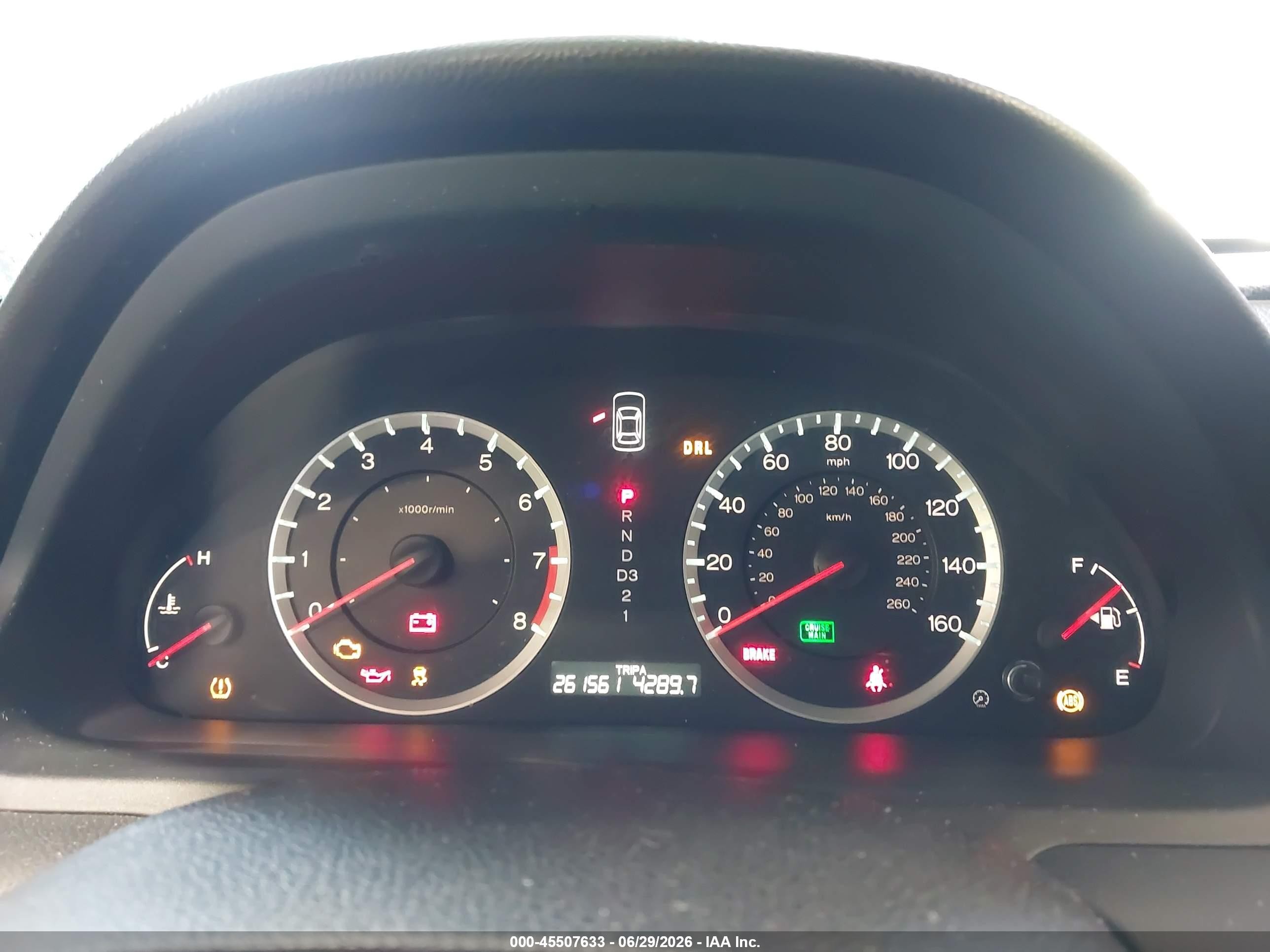2012 Honda Accord 2.4 Se Gray vin: 1HGCP2F64CA239762