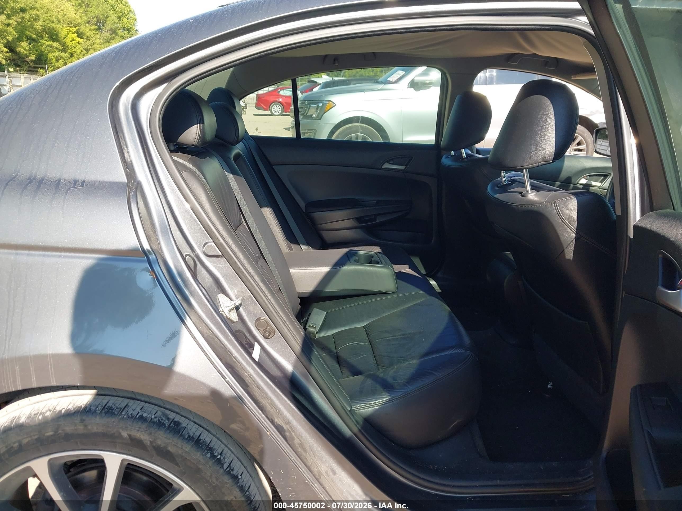 2012 Honda Accord 2.4 Se Gray vin: 1HGCP2F64CA241849
